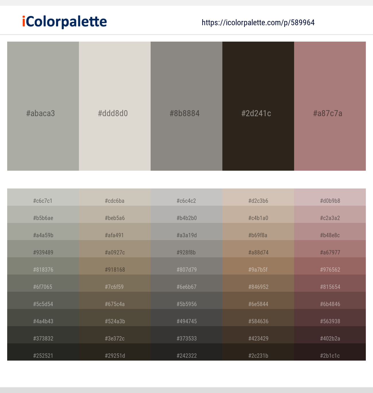 589964Delta – Westar – Natural Gray – Zeus – Pharlap Color scheme