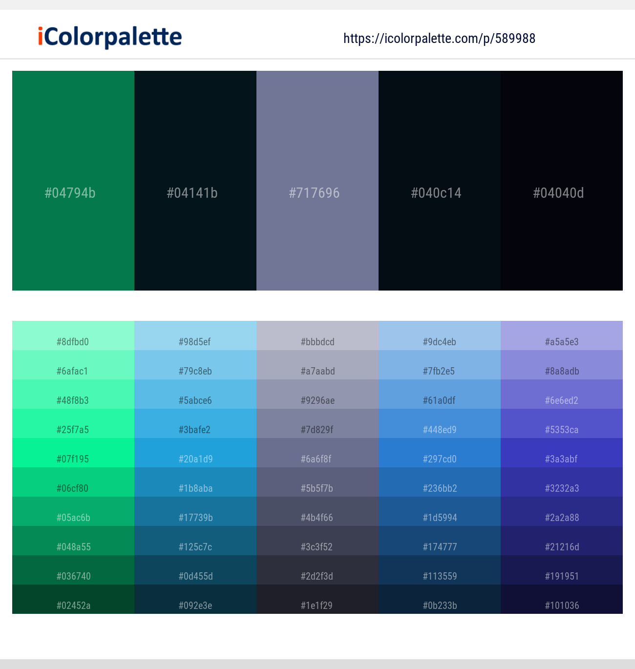 Watercourse – Black Pearl – Waterloo  – Black Pearl – Ebony Color scheme