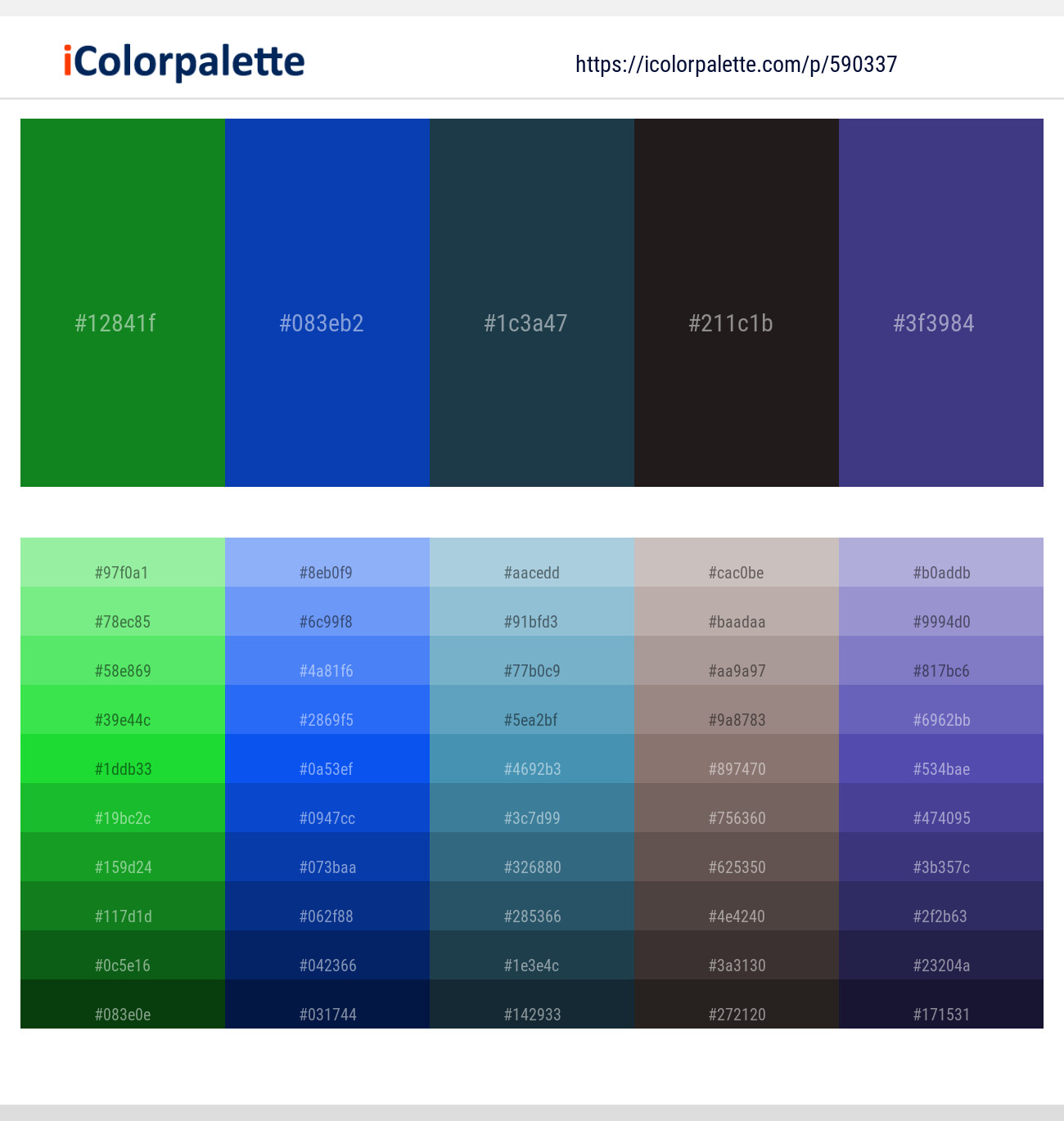 Bilbao – Cobalt – Blue Dianne – Cocoa Brown – Minsk Color scheme |  iColorPalette, image size:1300x1370