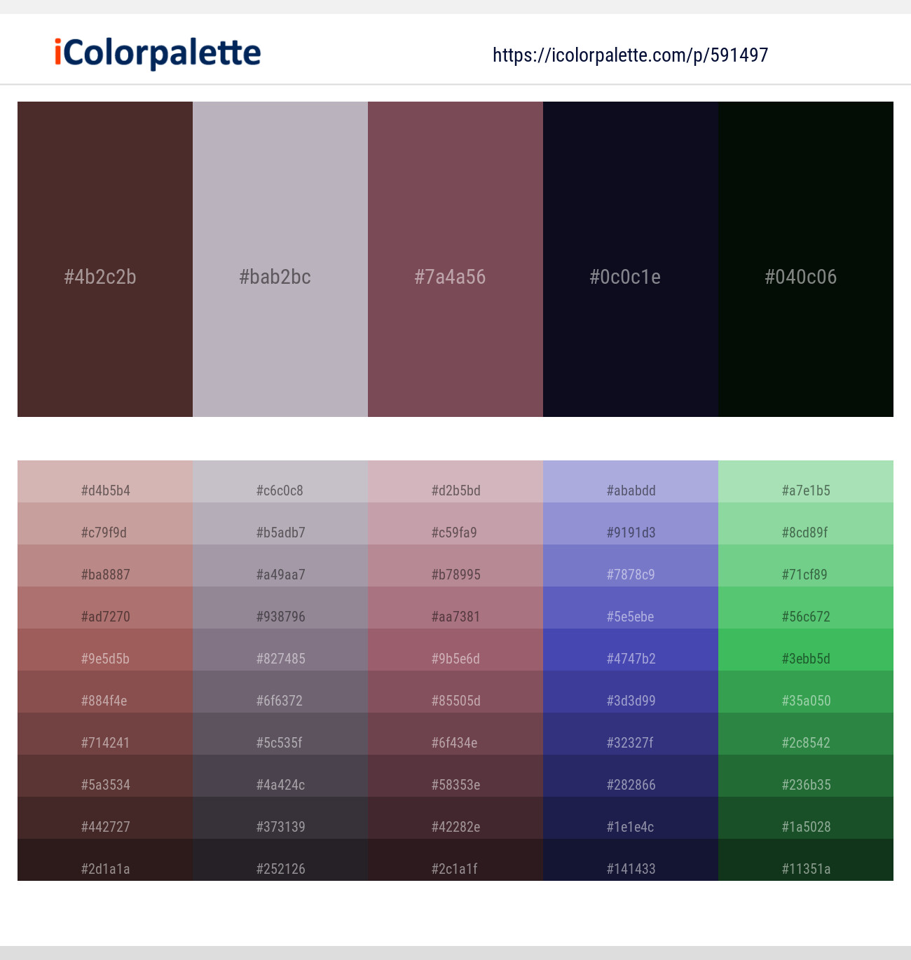 Cowboy – Chatelle – Ferra – Ebony – Black Bean Color scheme