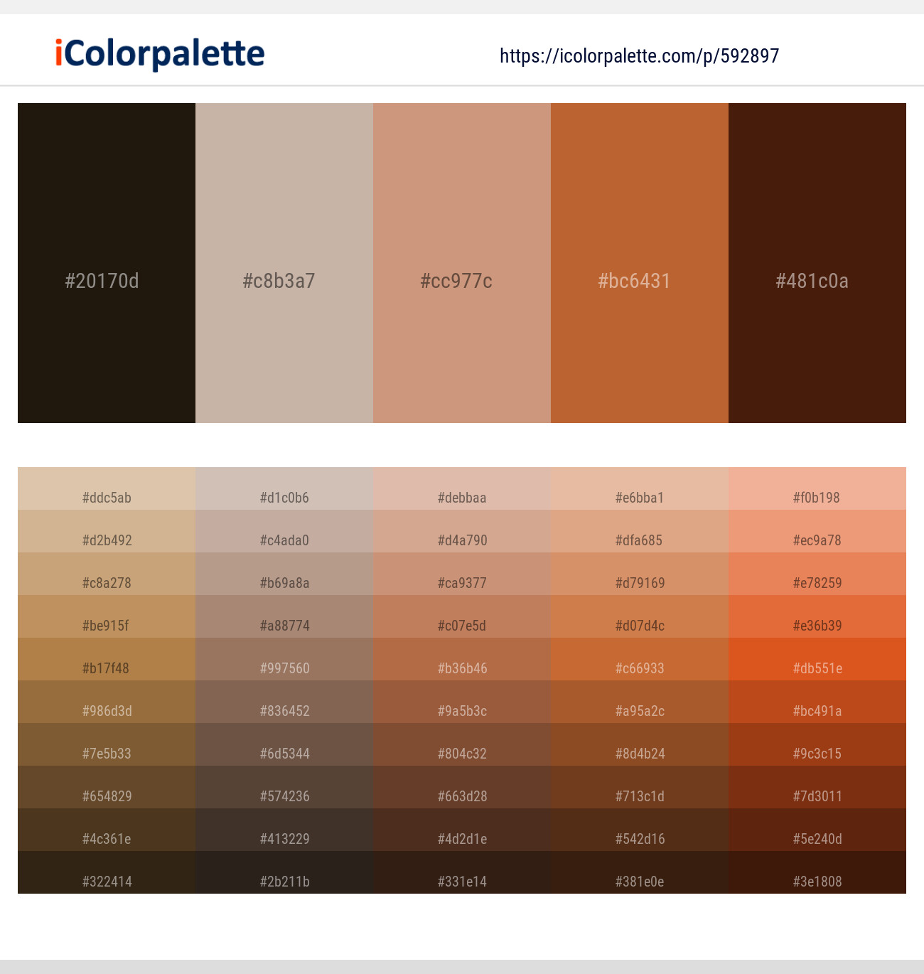 Eternity – Silk – Whiskey – Tuscany – Van Cleef Color scheme