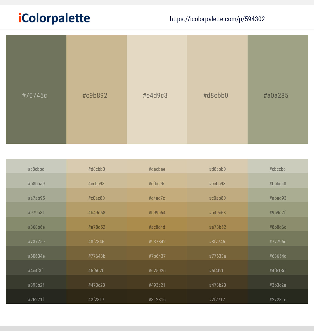 Limed Ash – Sorrell Brown – Stark White – Akaroa – Sage Color scheme