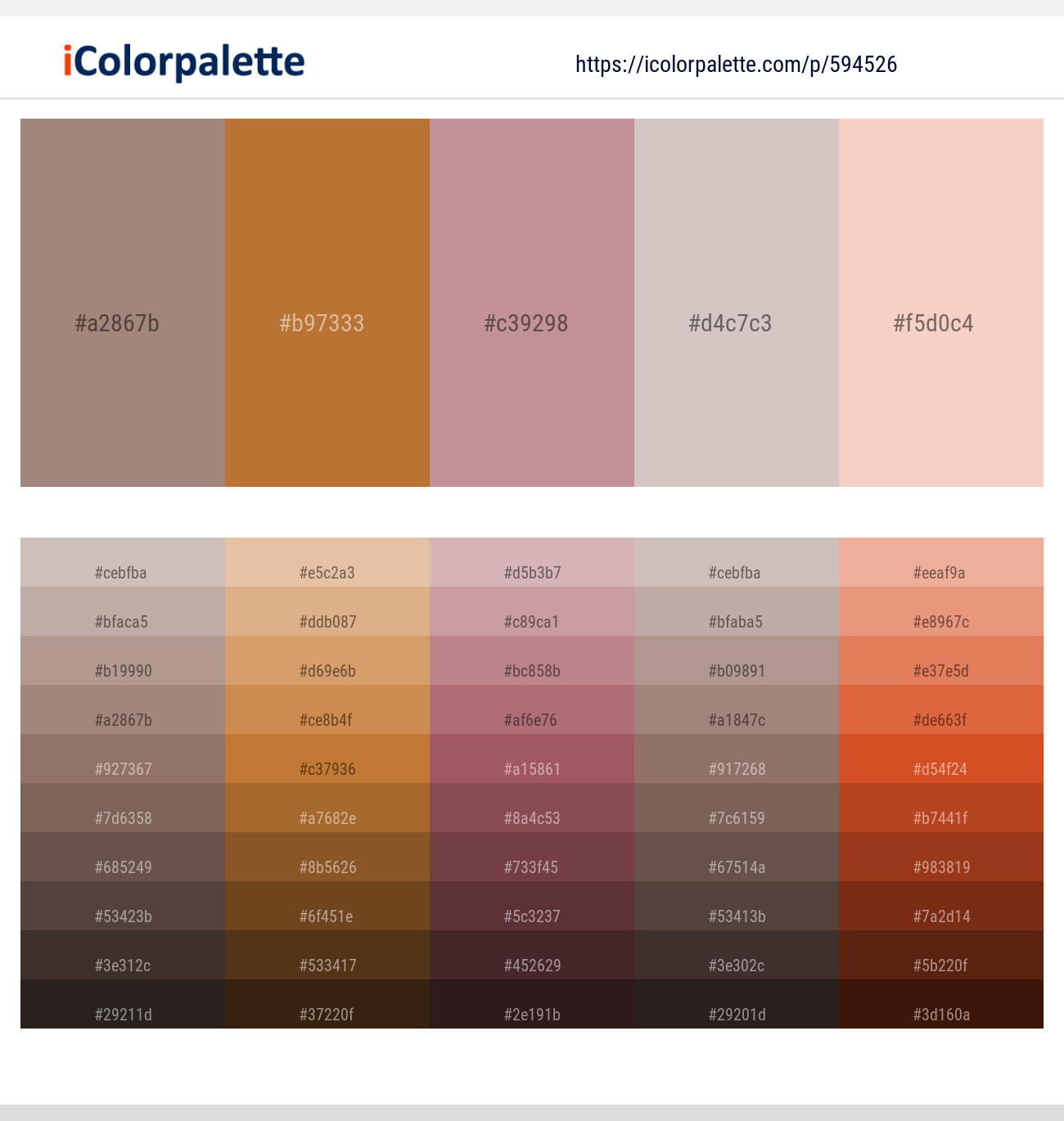 594526Pharlap – Copper – Oriental Pink – Swirl – Mandys Pink Color scheme
