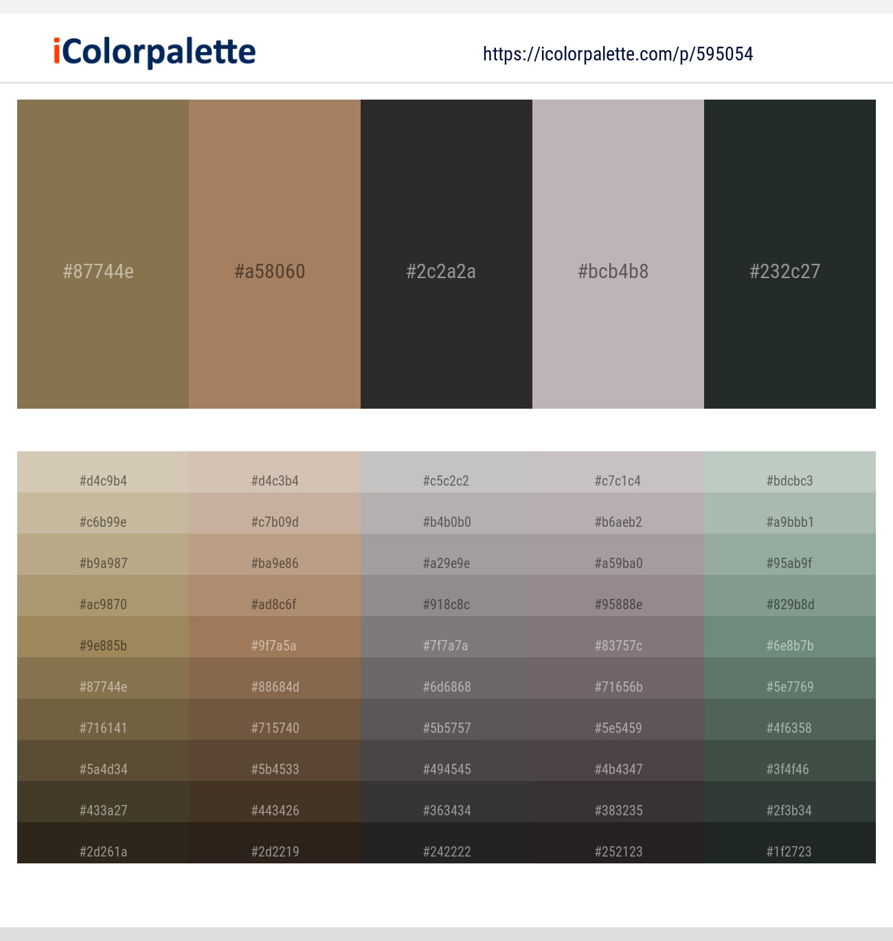 595054Shadow – Muesli – Mine Shaft – Pale Slate – Celtic Color scheme