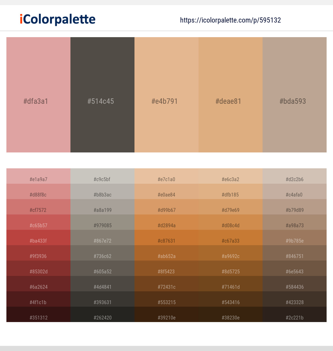 Petite Orchid – Armadillo – Gold Sand – Tumbleweed – Indian Khaki Color scheme