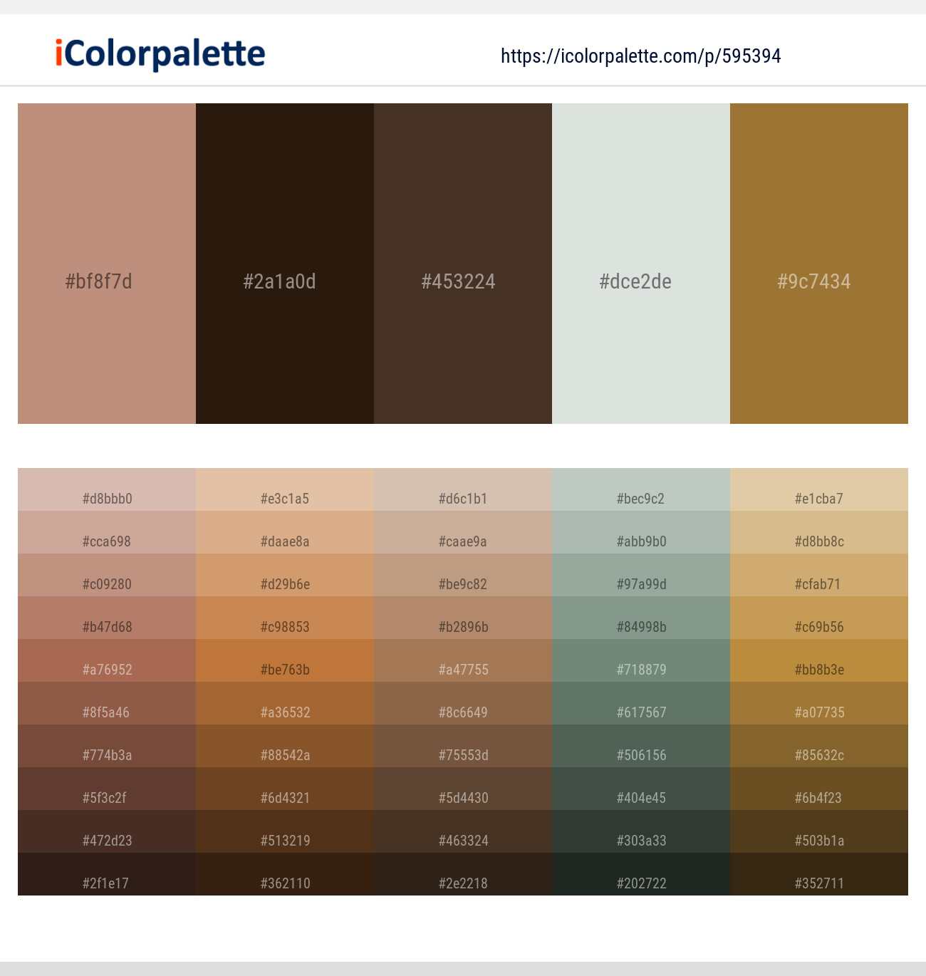 Brandy Rose – Crowshead – Iroko – Paris White – Luxor Gold Color scheme