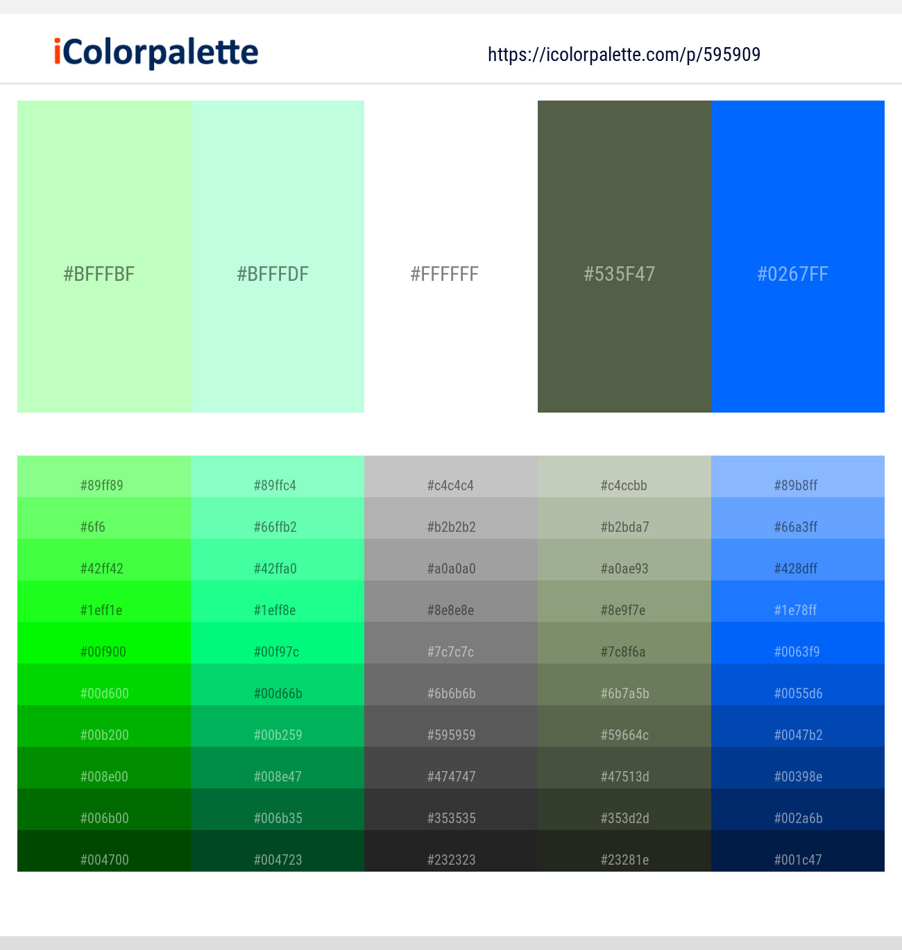 5910+ Latest Color Schemes with Blue Color tone combinations | 2025 ...