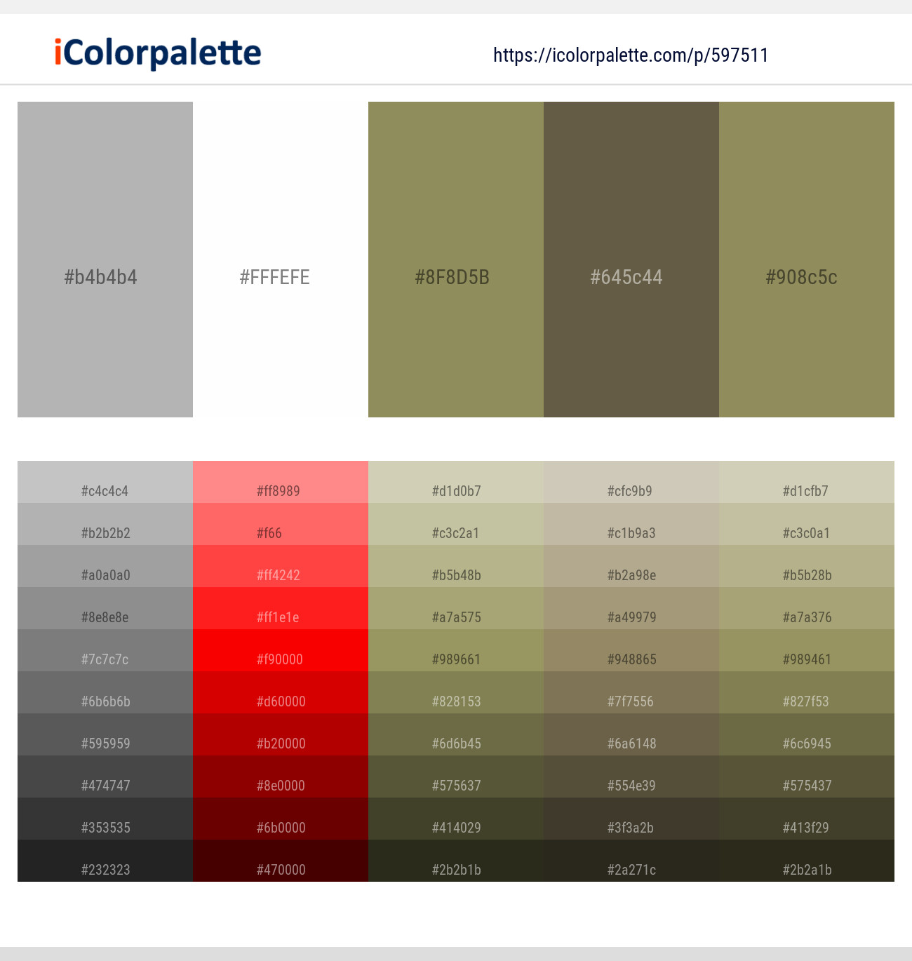 Nobel – Rose White – Clay Creek – Soya Bean – Clay Creek Color scheme