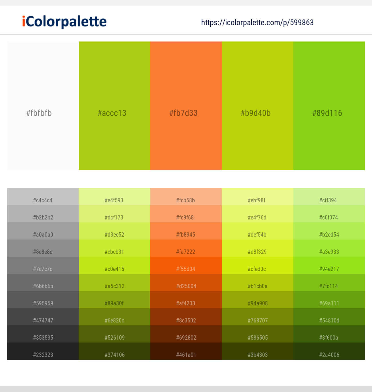 Alabaster – Bahia – Crusta – Rio Grande – Lima Color scheme