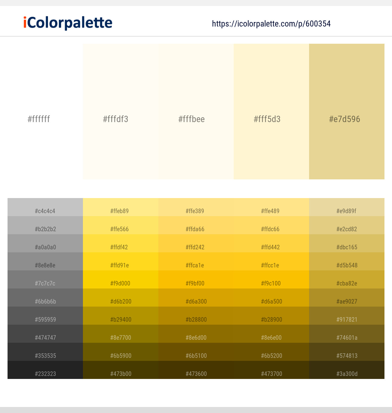 60+ Milk Punch Color Palettes & Gradient Ideas | iColorPalette