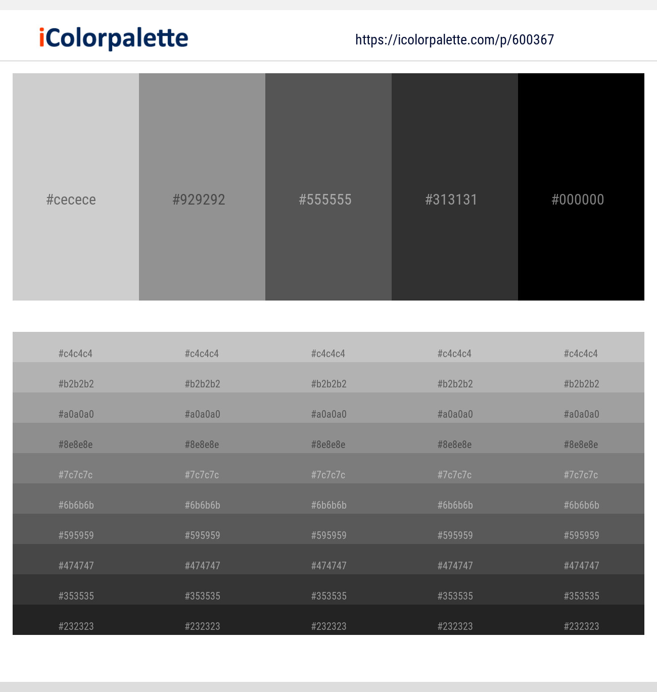 Alto – Gray – Dorado – Mine Shaft – Black Color scheme