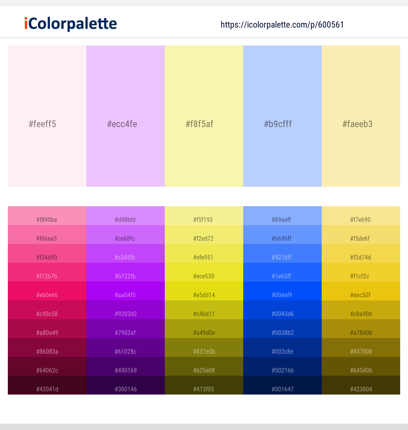 118+ Periwinkle Color Palettes & Gradient Ideas | iColorPalette