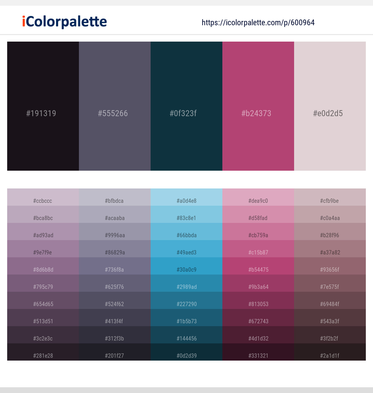 Bleached Cedar – Scarpa Flow – Elephant – Blush – Bon Jour Color scheme
