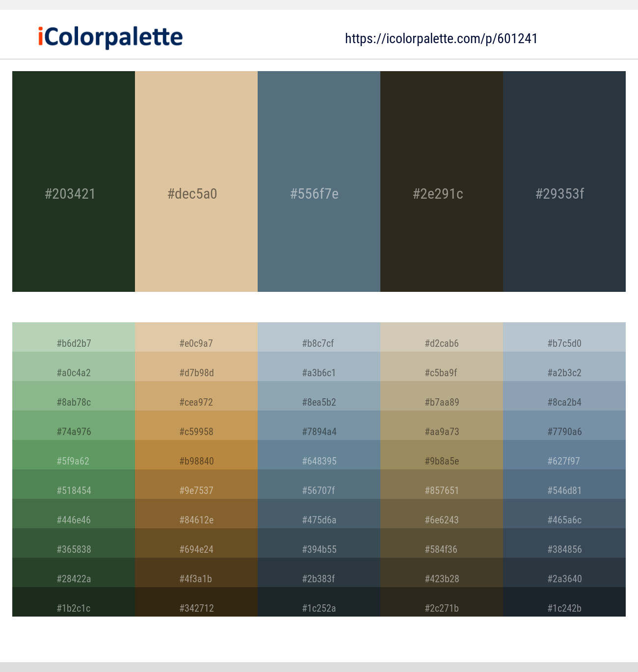 Heavy Metal – Brandy – Blue Bayoux – Zeus – Outer Space Color scheme