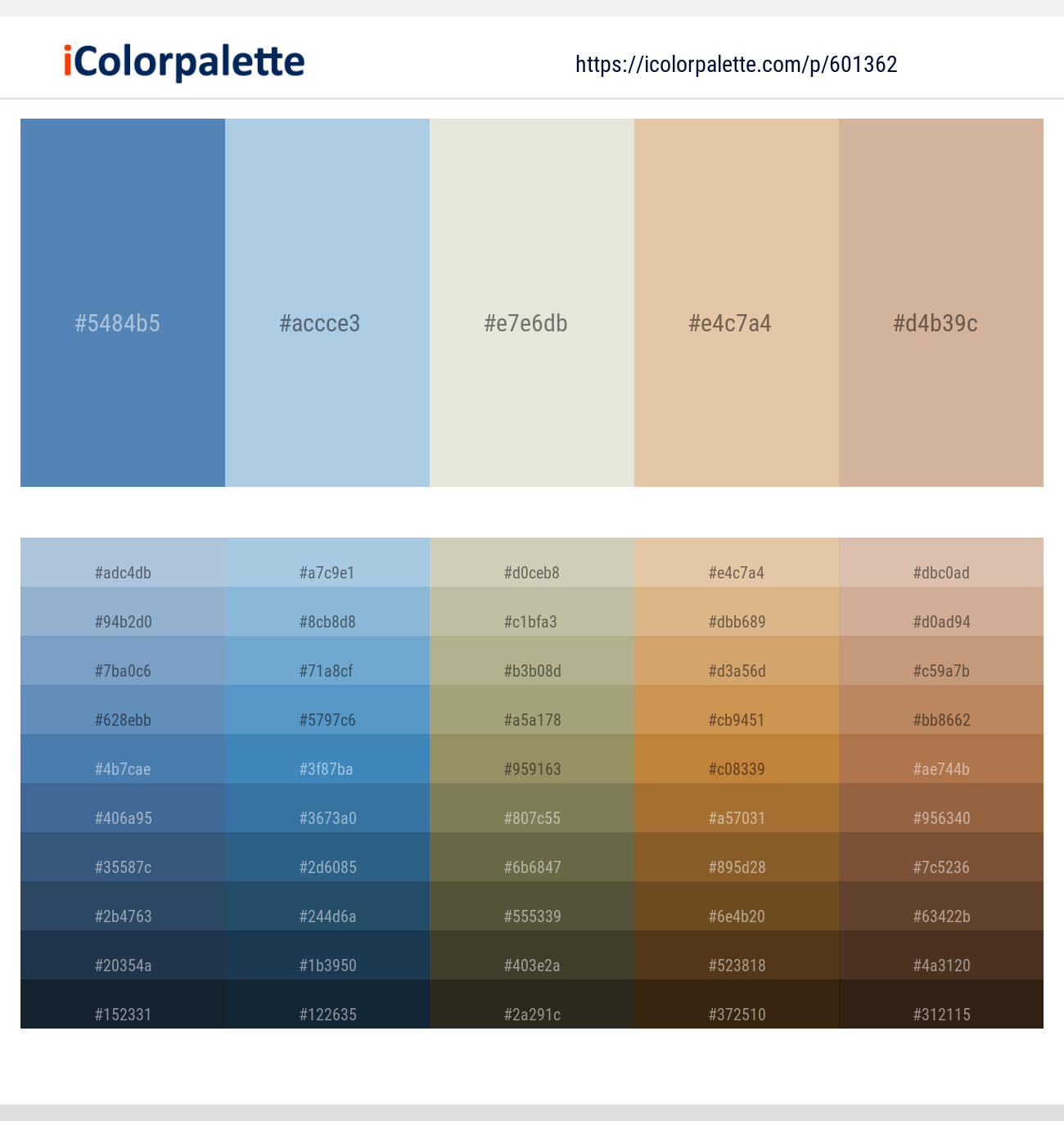 Steel Blue – Spindle – Satin Linen – Cashmere – Cameo Color scheme