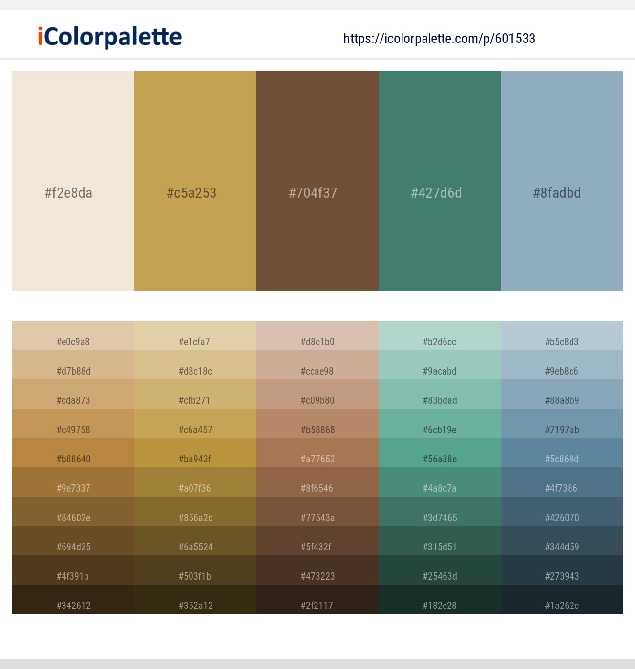 Merino – Roti – Shingle Fawn – Viridian – Nepal Color scheme