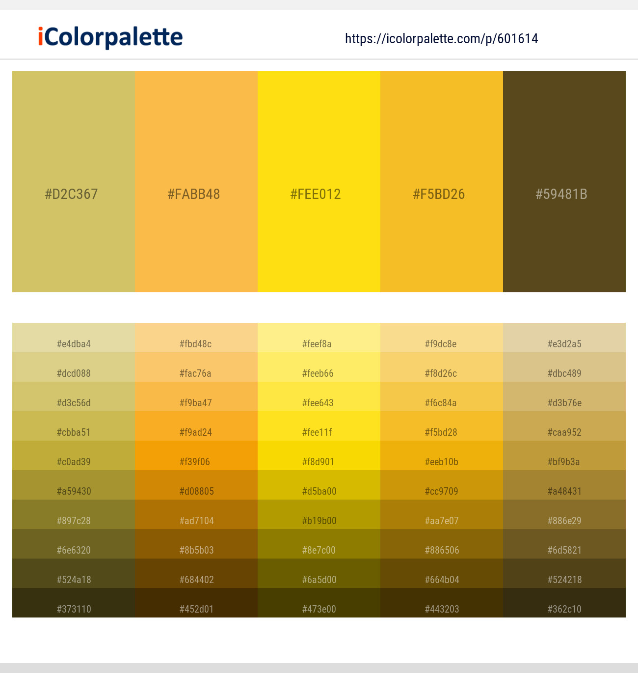 Tacha – Casablanca – Candlelight – Saffron – West Coast Color scheme