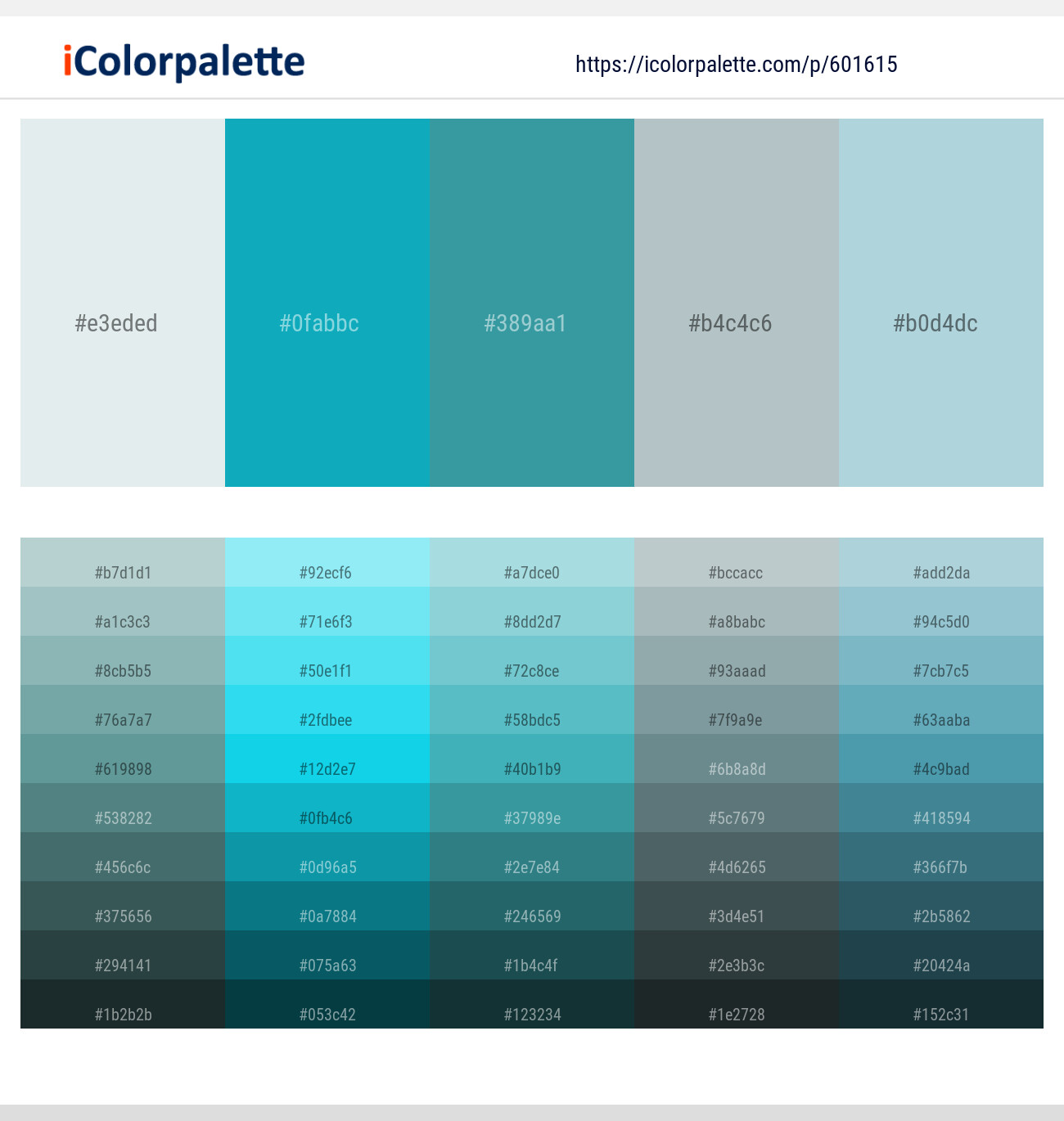 Mystic – Pacific Blue – Boston Blue – Submarine – Ziggurat Color scheme