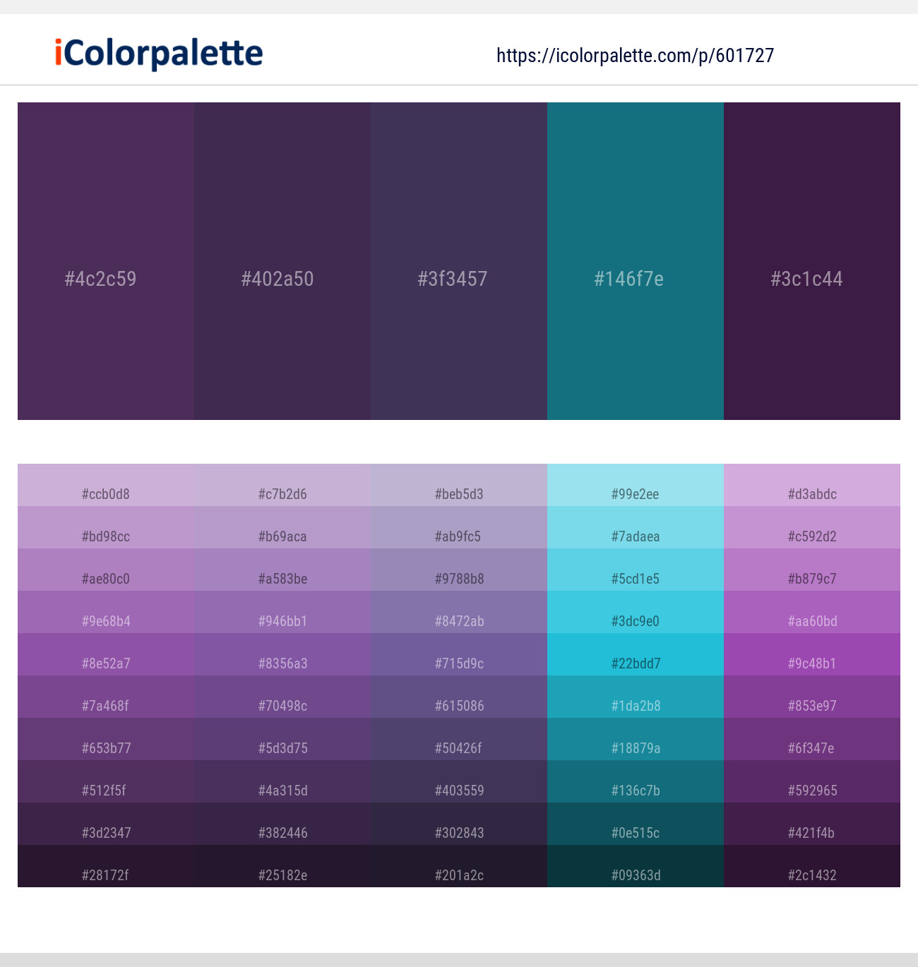 Bossanova – Bossanova – Martinique – Atoll – Revolver Color scheme