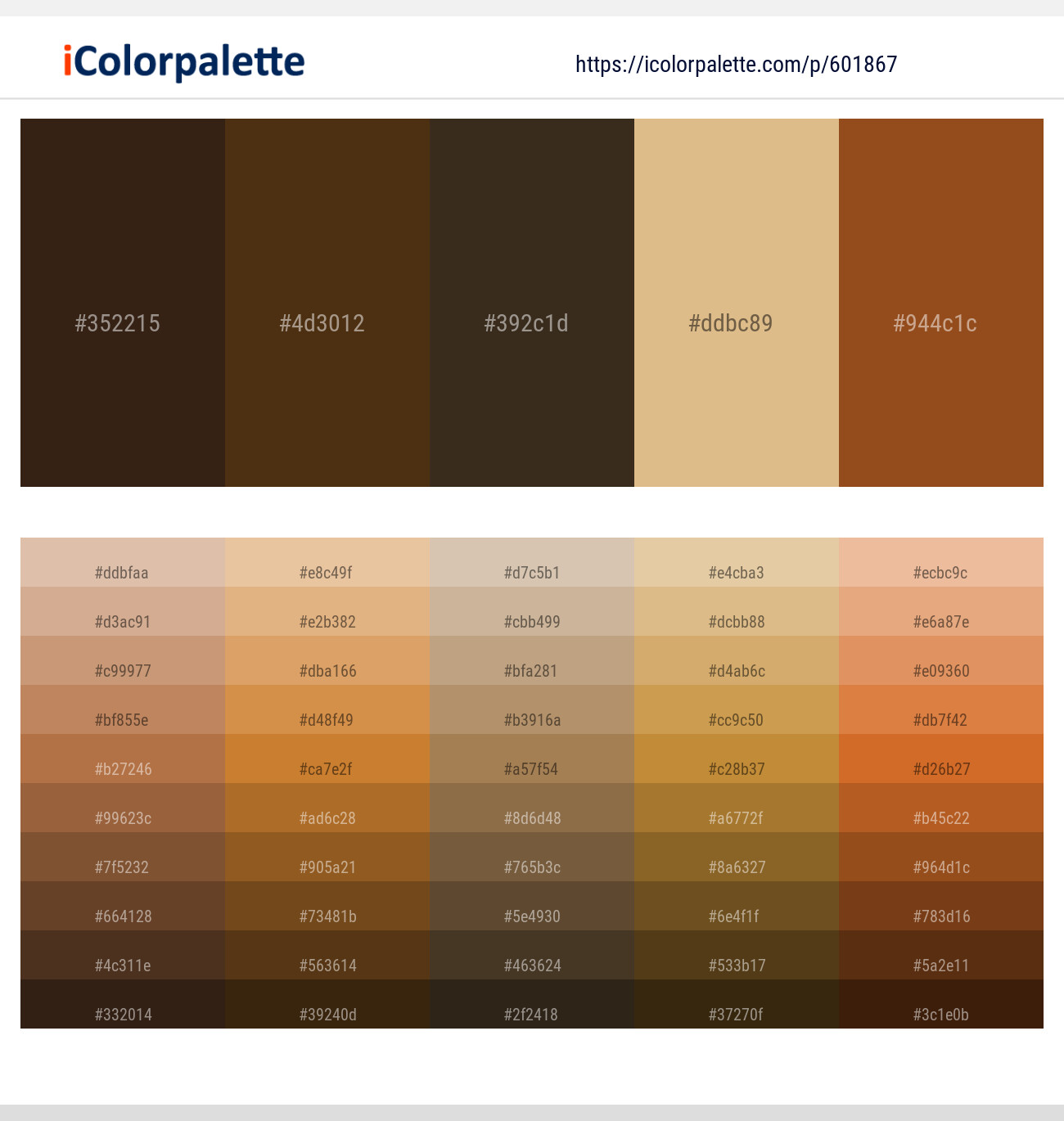 Cork – Jambalaya – Black Marlin – Calico – Rope Color scheme