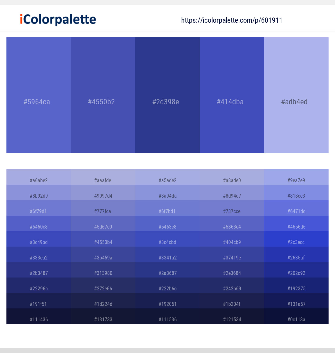 Indigo – Governor Bay – Bay of Many – Governor Bay – Perano Color scheme