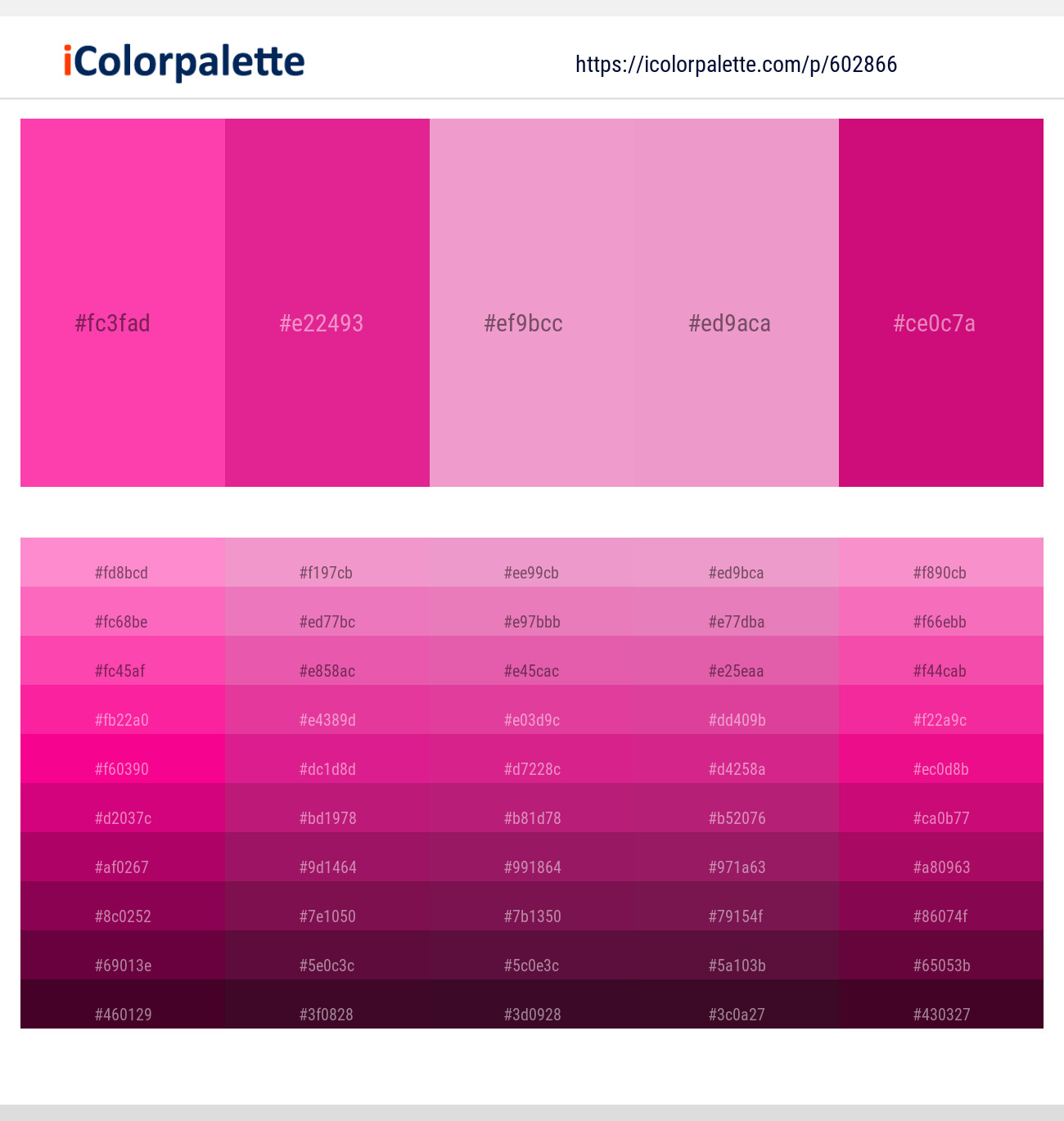 Wild Strawberry – Cerise – Kobi – Kobi – Red Violet Color scheme