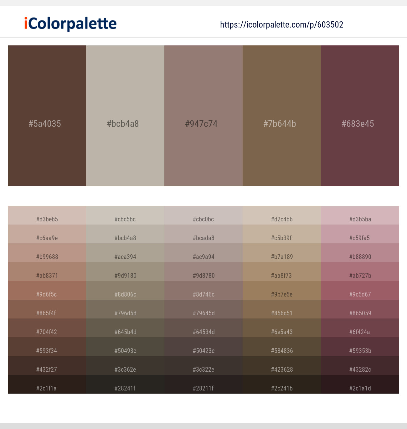 Millbrook – Nomad – Almond Frost – Roman Coffee – Ferra Color scheme
