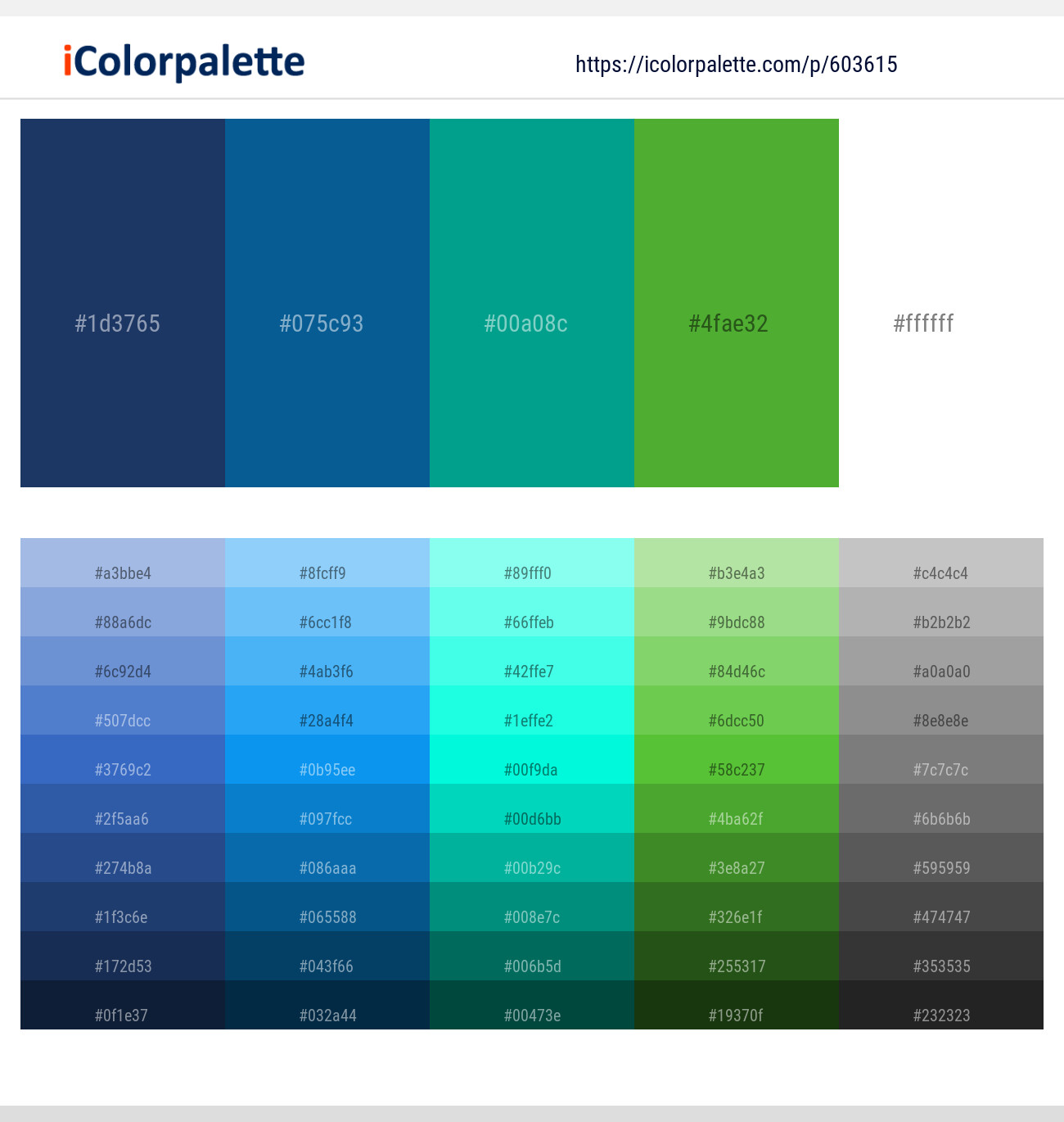 17121+ Midnight Blue Color Palettes & Gradient Ideas | iColorPalette