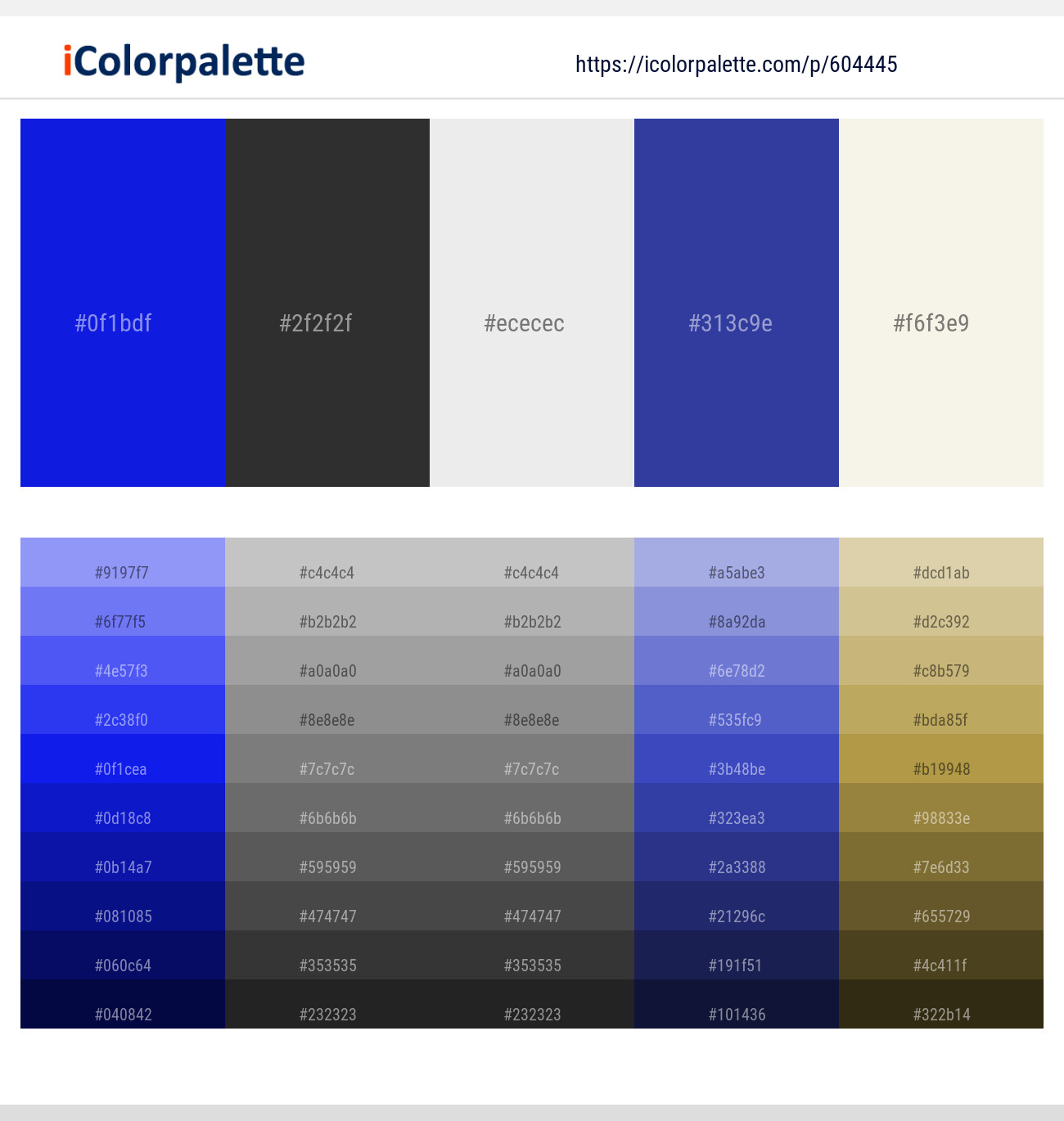 Dark Blue – Mine Shaft – Gallery – Governor Bay – Ecru White Color scheme