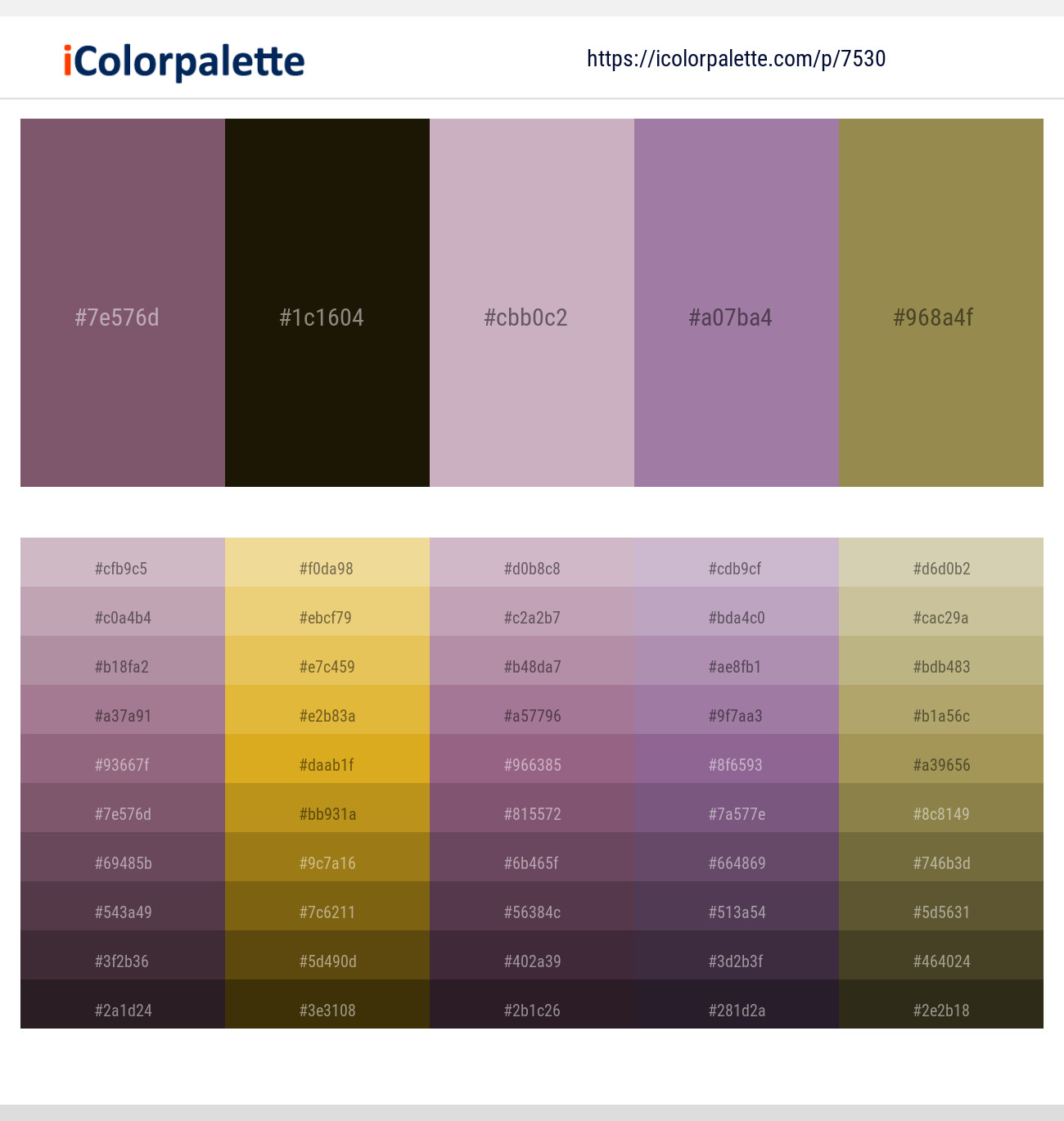 Falcon – Acadia – Lily – Trendy Pink – Barley Corn Color scheme