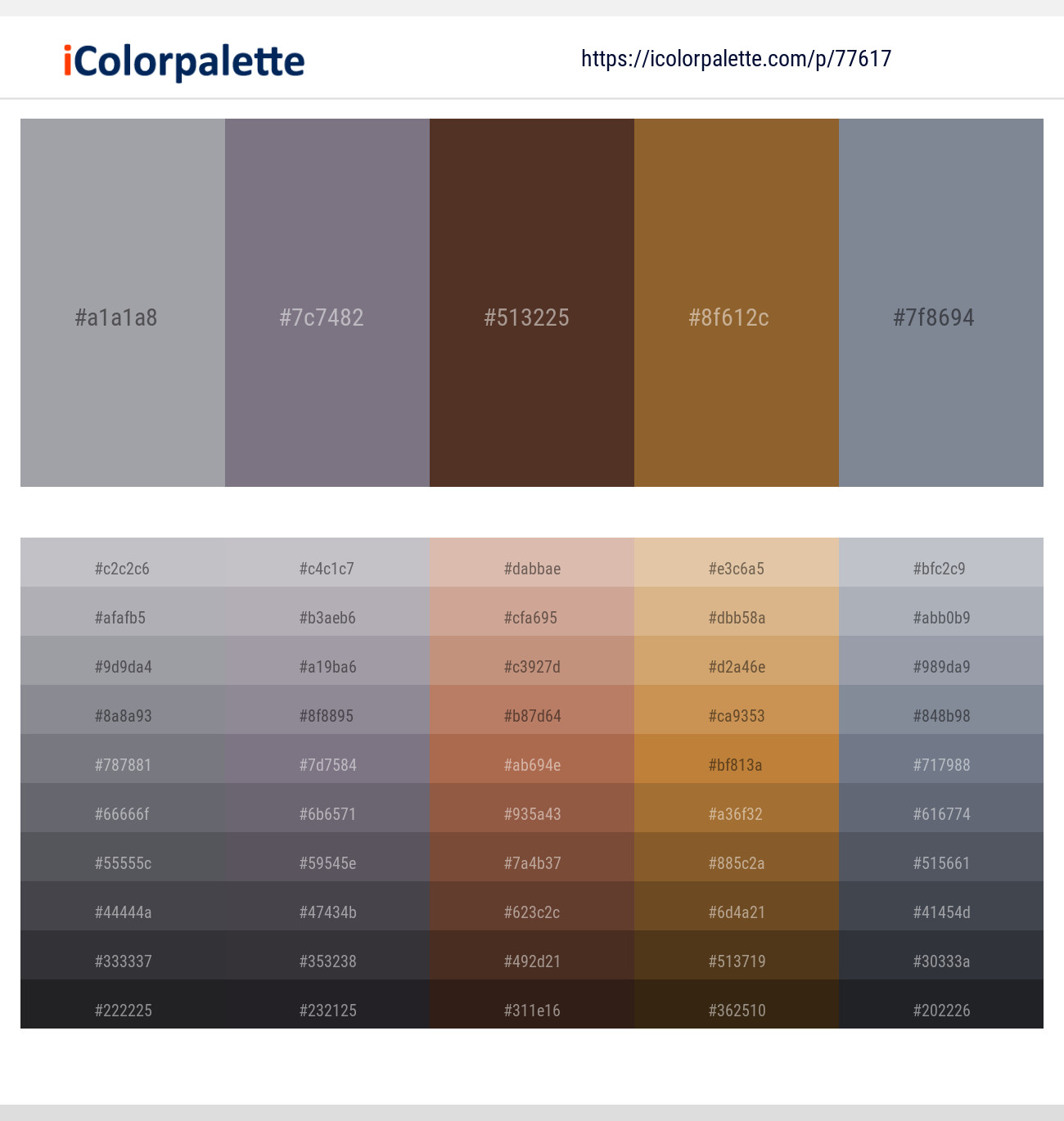 Santas Gray – Mobster – Saddle – Mule Fawn – Waterloo  Color scheme