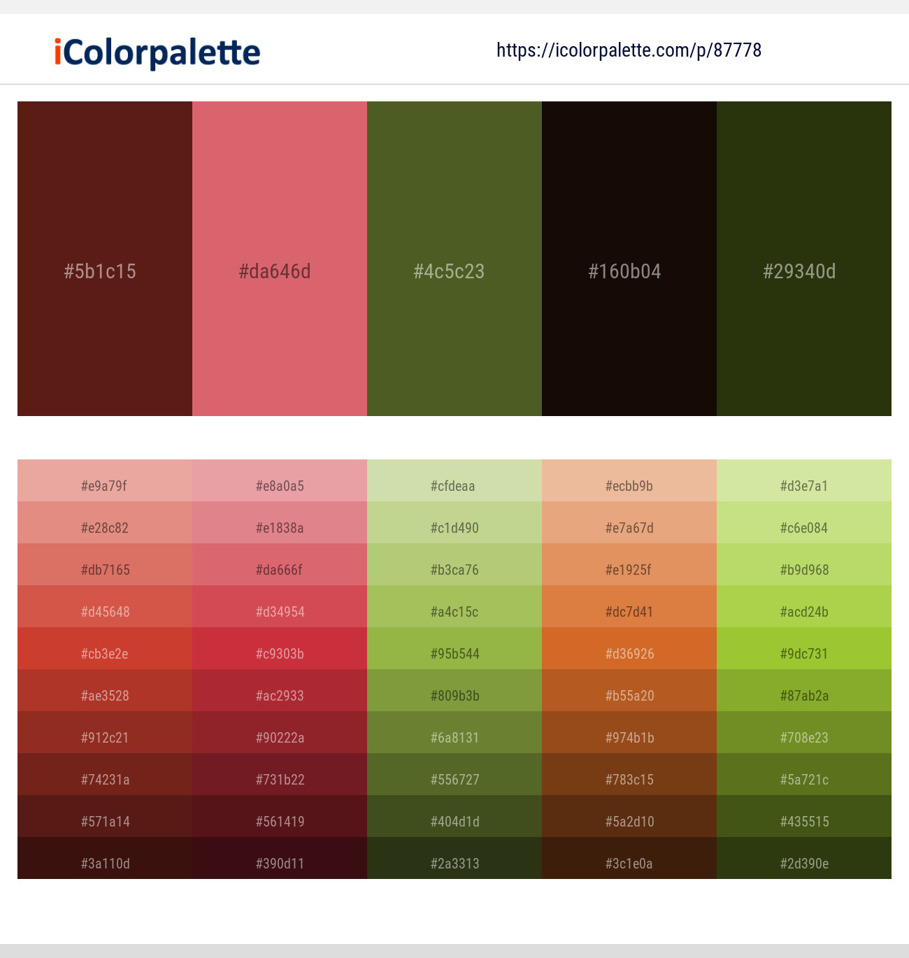 Espresso – Roman – Woodland – Graphite – Waiouru Color scheme