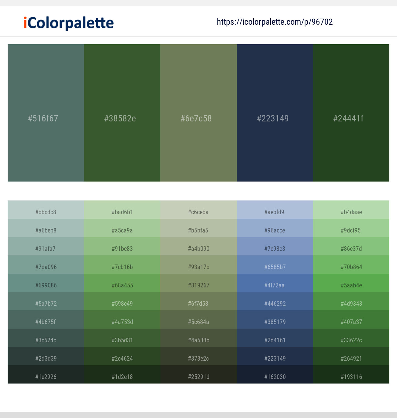 194283 Color Palettes | iColorpalette