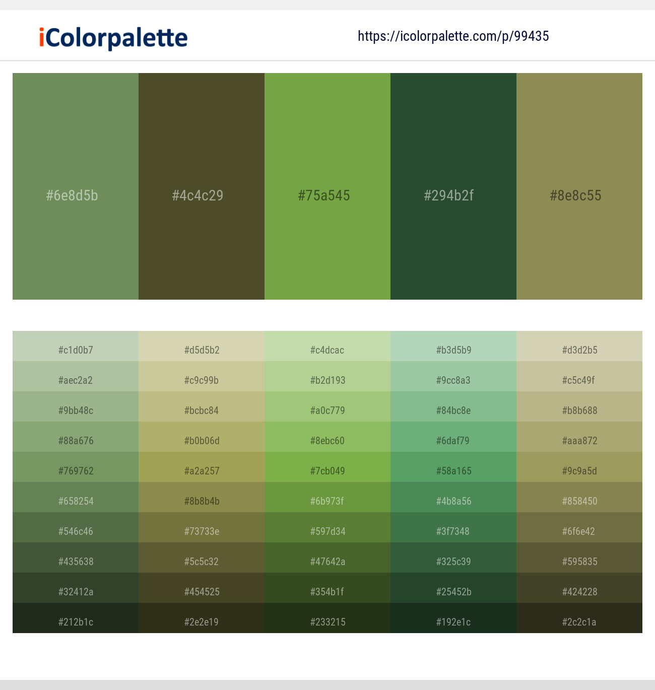 1 Latest Color Schemes with Highland And Clay Creek Color tone ...