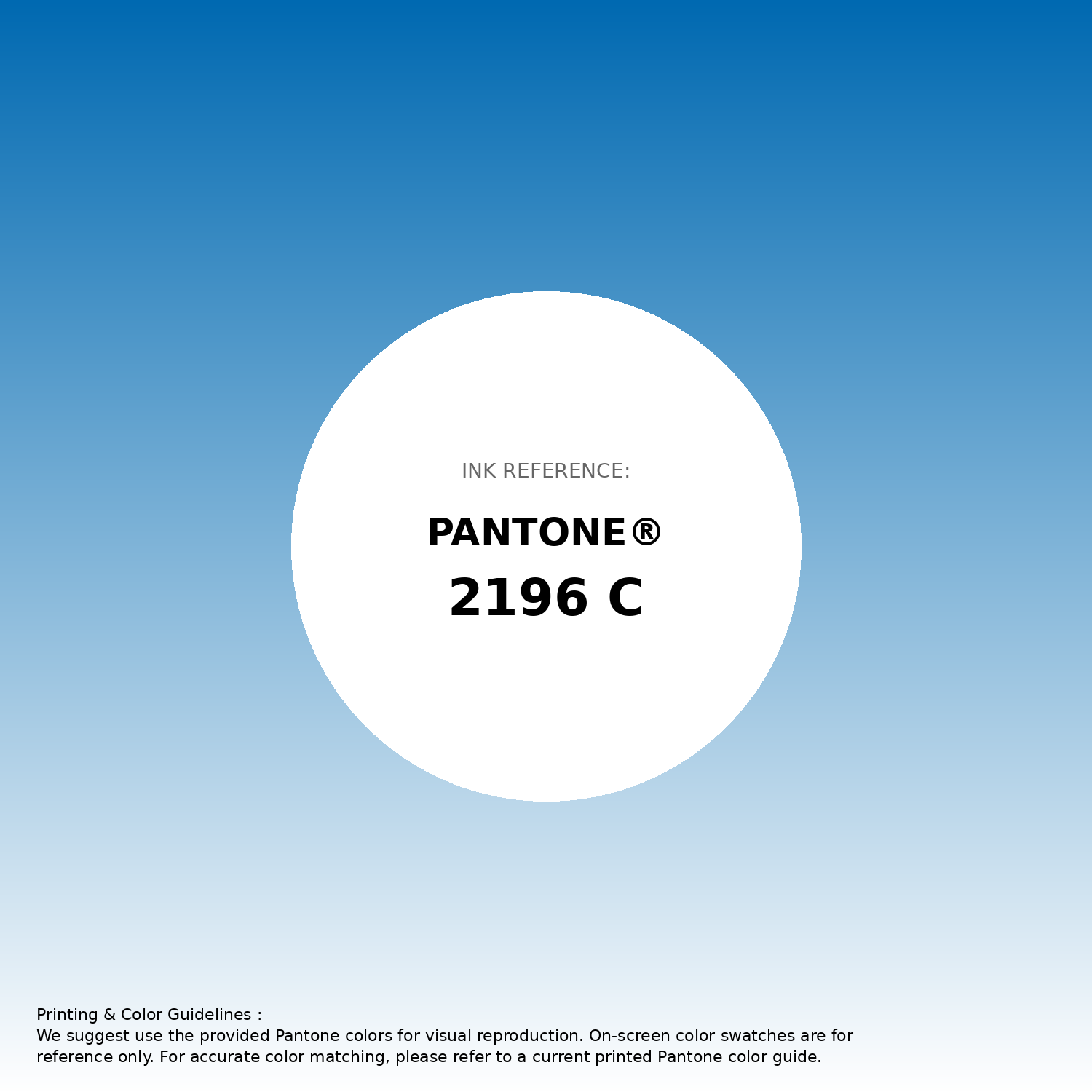 Stunning gradient artwork featuring Pantone 2196 C Color | Hex color Code #0069b1. Beautiful color transitions perfect for modern designs and backgrounds. #gradient #colorart #design #0069b1