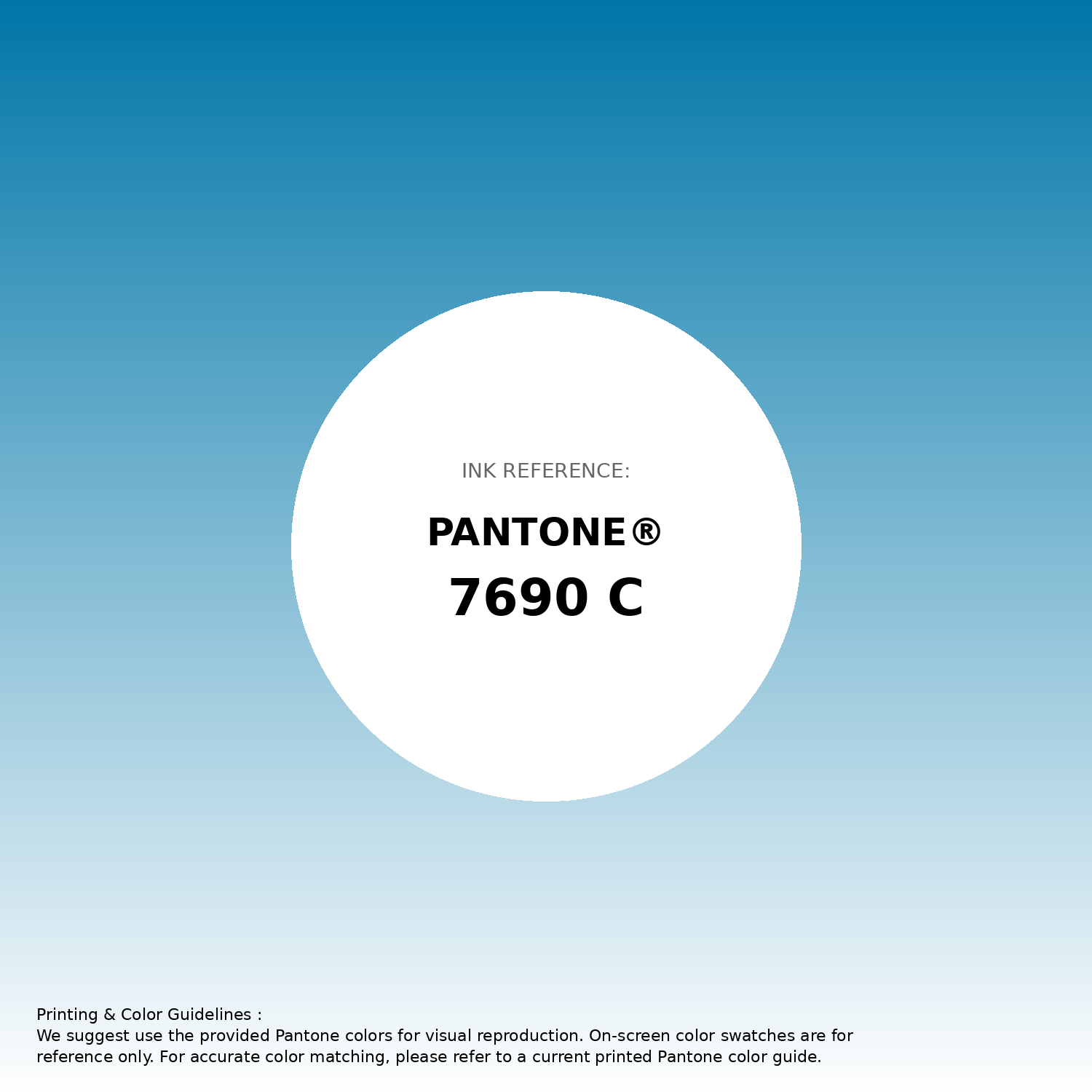 Hex Color #0076a8 | Printing Match PANTONE 7690 C | Color conversion ...