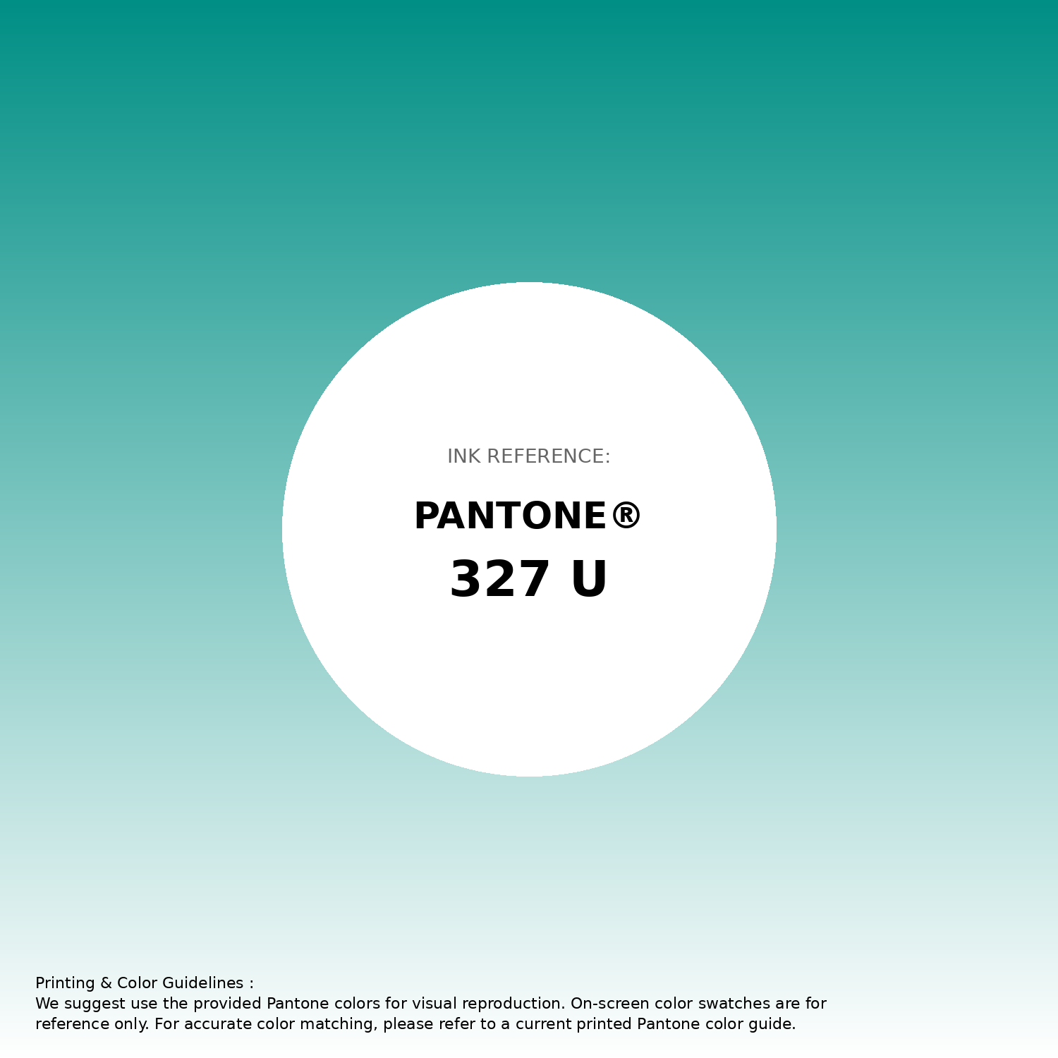 Stunning gradient artwork featuring Pantone 327 U Color | Hex color Code #008f85. Beautiful color transitions perfect for modern designs and backgrounds. #gradient #colorart #design #008f85