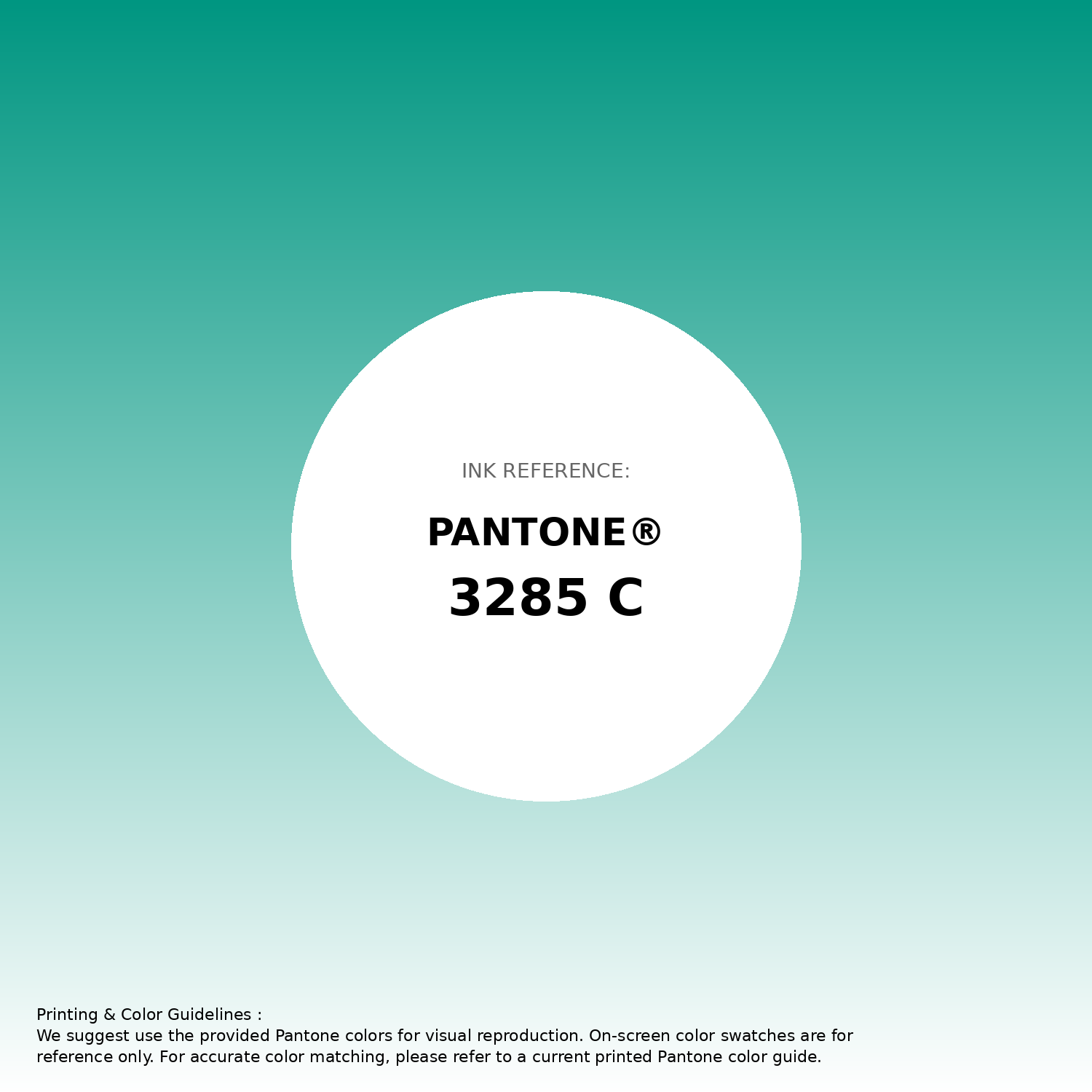 Stunning gradient artwork featuring Pantone 3285 C Color | Hex color Code #009681. Beautiful color transitions perfect for modern designs and backgrounds. #gradient #colorart #design #009681