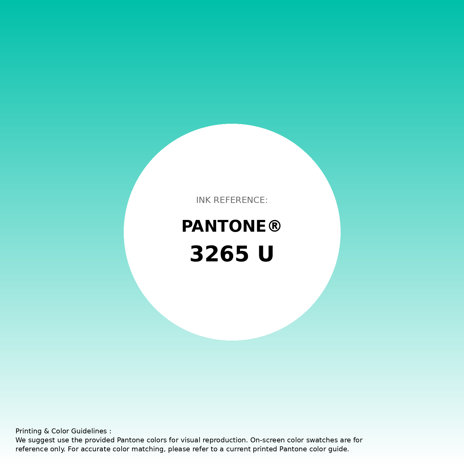 Stunning gradient artwork featuring Pantone 3265 U Color | Hex color Code #00c0aa. Beautiful color transitions perfect for modern designs and backgrounds. #gradient #colorart #design #00c0aa