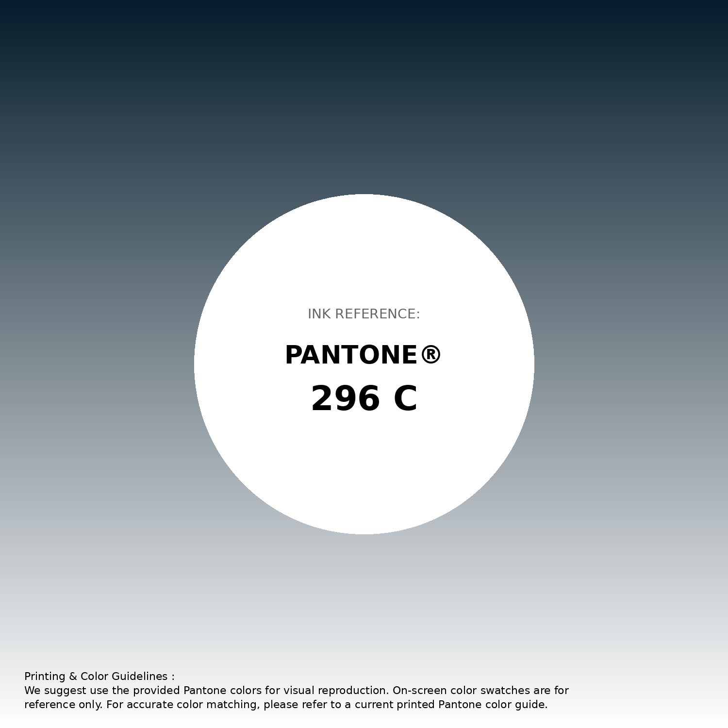 Stunning gradient artwork featuring Pantone 296 C Color | Hex color Code #041c2c. Beautiful color transitions perfect for modern designs and backgrounds. #gradient #colorart #design #041c2c