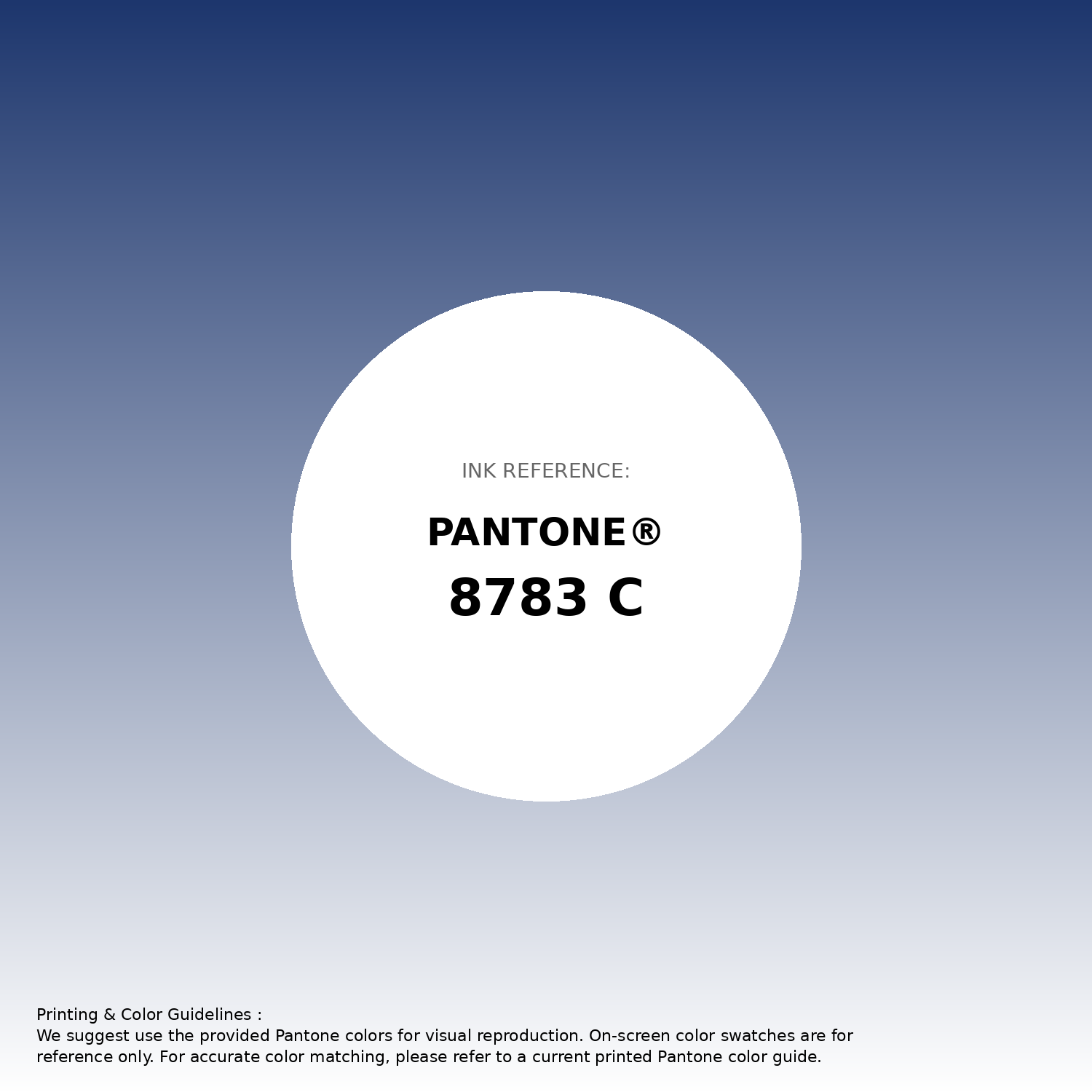 Stunning gradient artwork featuring Pantone 8783 C Color | Hex color Code #1d366d. Beautiful color transitions perfect for modern designs and backgrounds. #gradient #colorart #design #1d366d