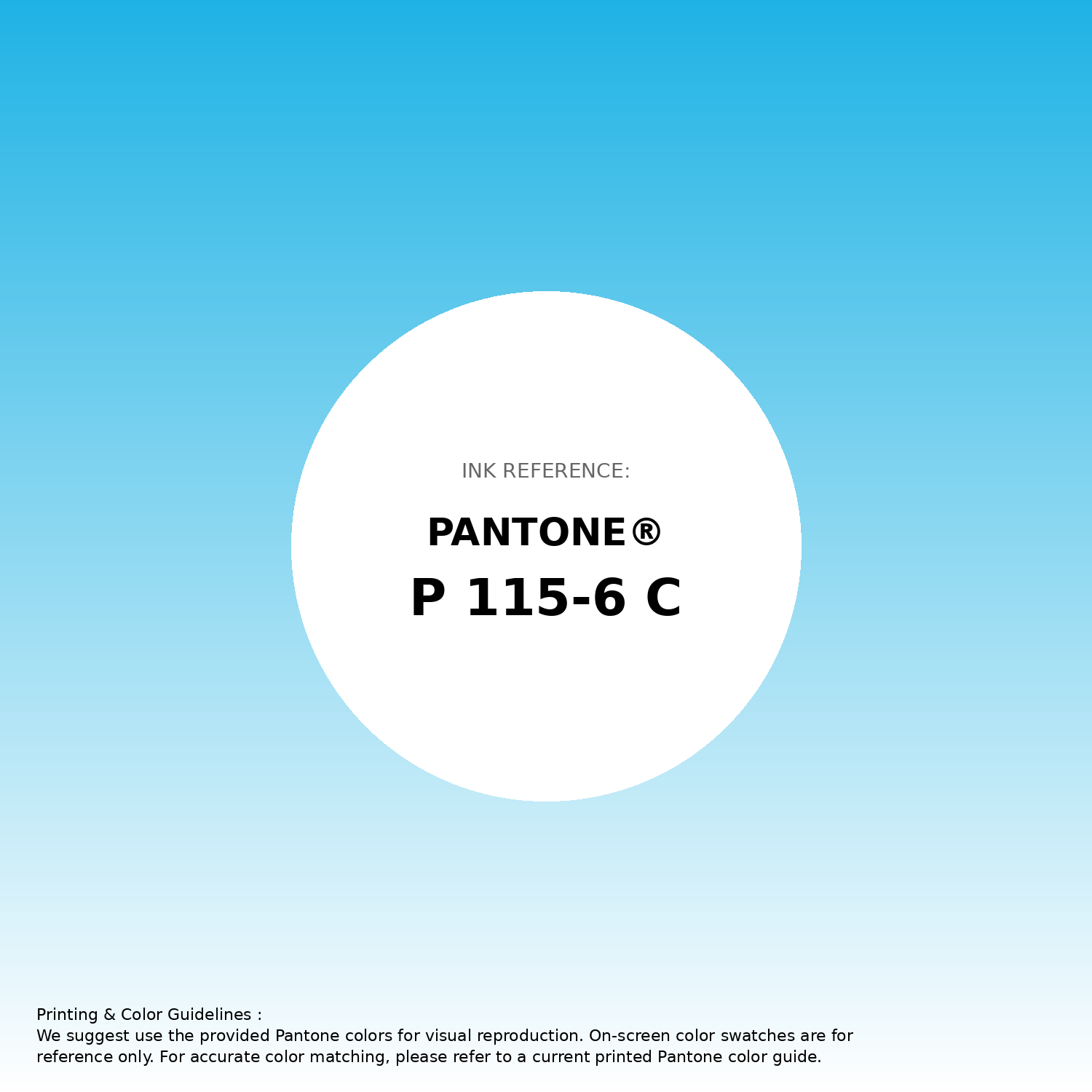Stunning gradient artwork featuring Pantone P 115-6 C Color | Hex color Code #1fb3e5. Beautiful color transitions perfect for modern designs and backgrounds. #gradient #colorart #design #1fb3e5