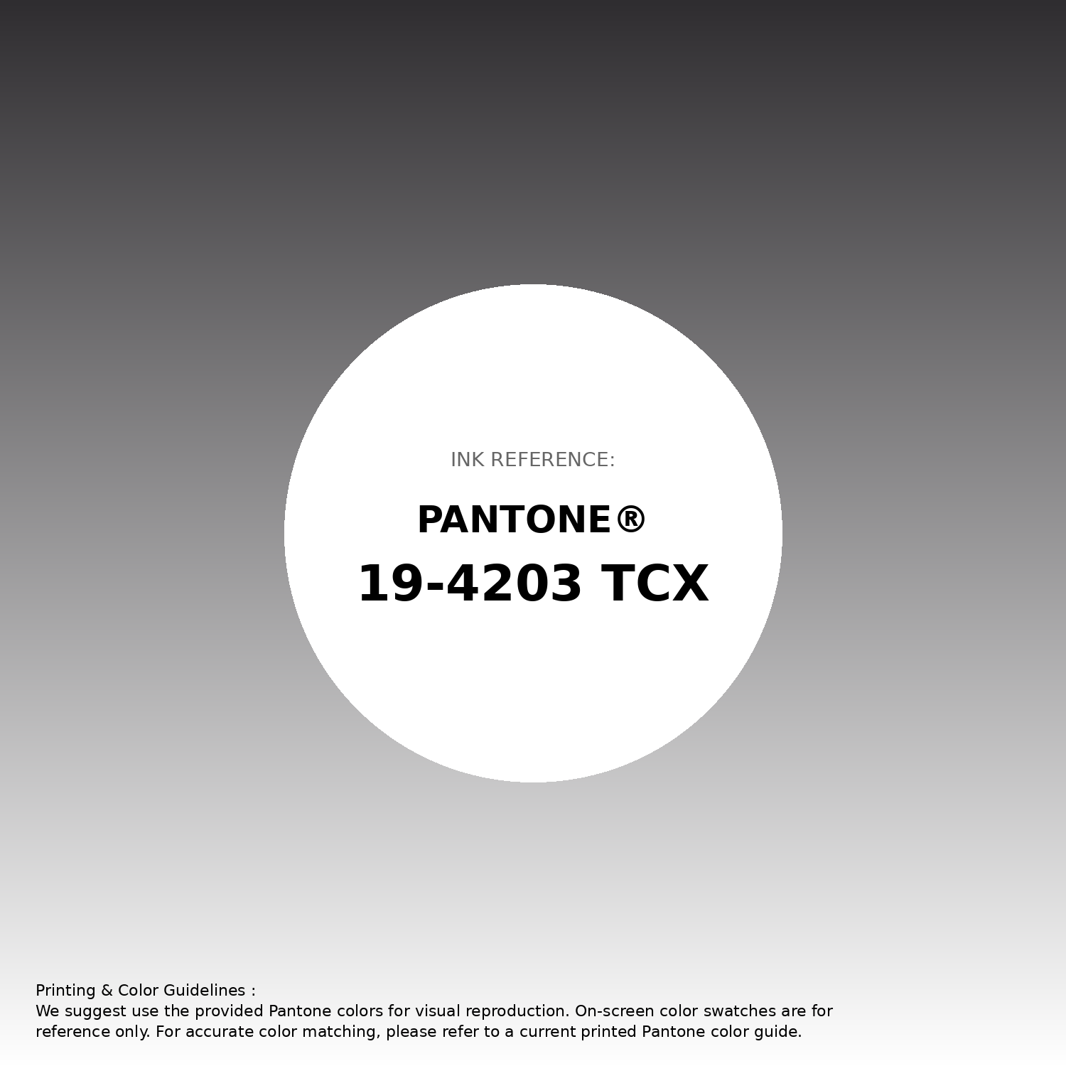 Stunning gradient artwork featuring Pantone 19-4203 Tcx Moonless Night Color | Hex color Code #2f2d30. Beautiful color transitions perfect for modern designs and backgrounds. #gradient #colorart #design #2f2d30