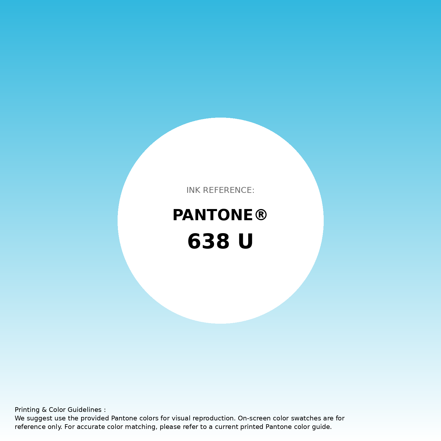 Stunning gradient artwork featuring Pantone 638 U Color | Hex color Code #32b8df. Beautiful color transitions perfect for modern designs and backgrounds. #gradient #colorart #design #32b8df