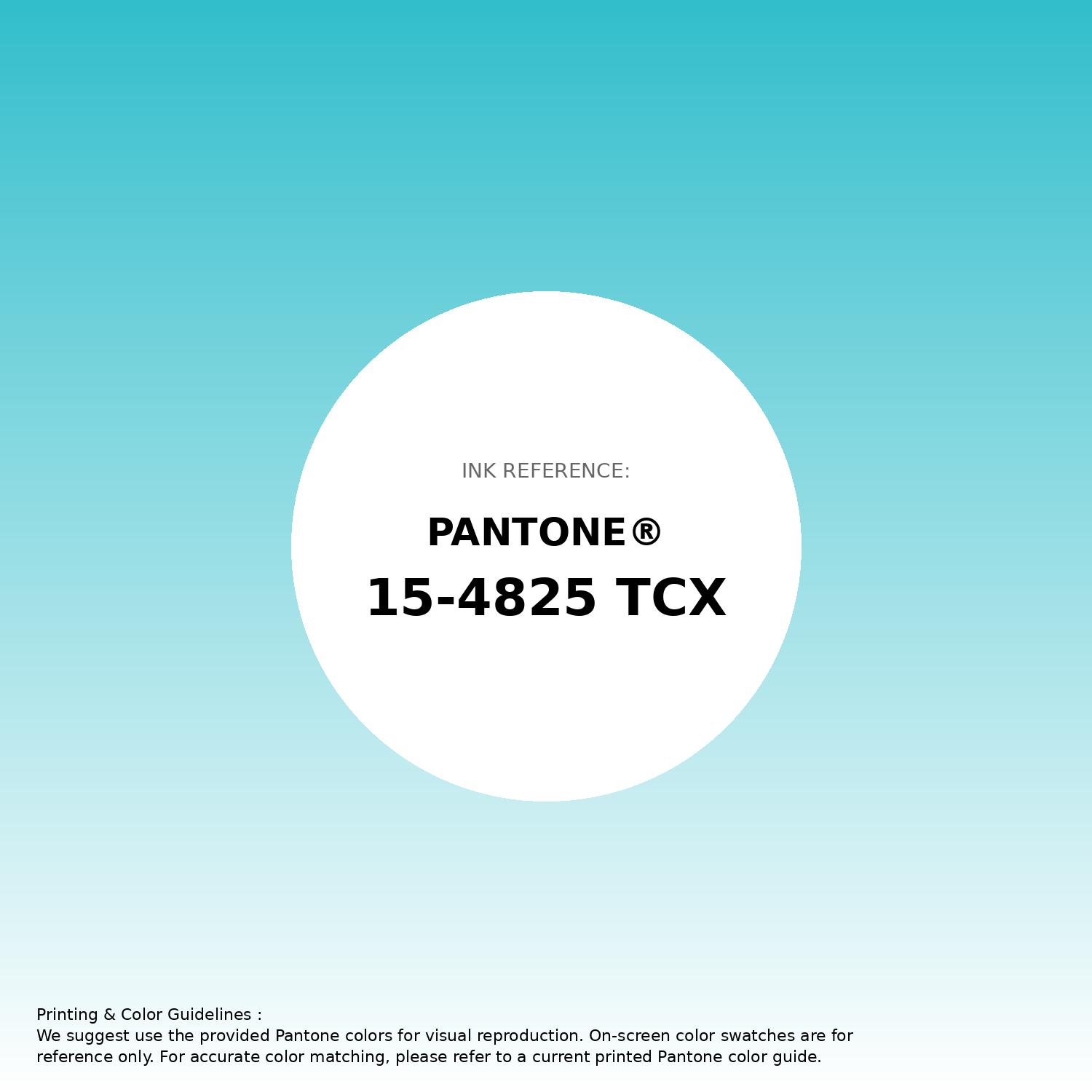 Hex Color #32becc | Printing Match PANTONE 15-4825 TCX | Color