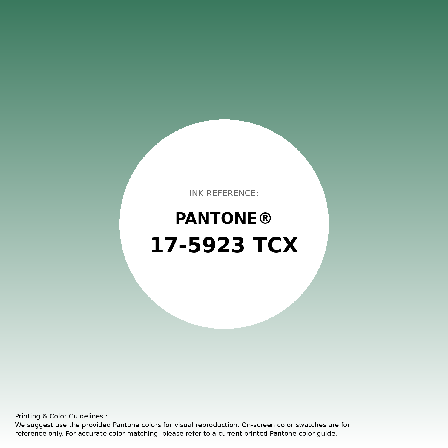 Stunning gradient artwork featuring Pantone 17-5923 Tcx Pine Green Color | Hex color Code #3a795e. Beautiful color transitions perfect for modern designs and backgrounds. #gradient #colorart #design #3a795e