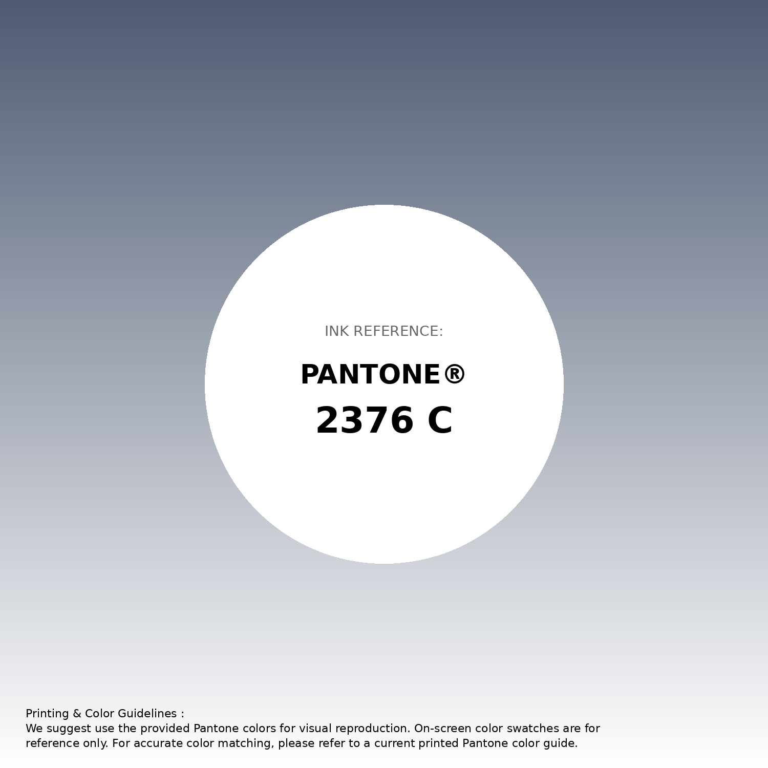 Stunning gradient artwork featuring Pantone 2376 C Color | Hex color Code #4e5b73. Beautiful color transitions perfect for modern designs and backgrounds. #gradient #colorart #design #4e5b73