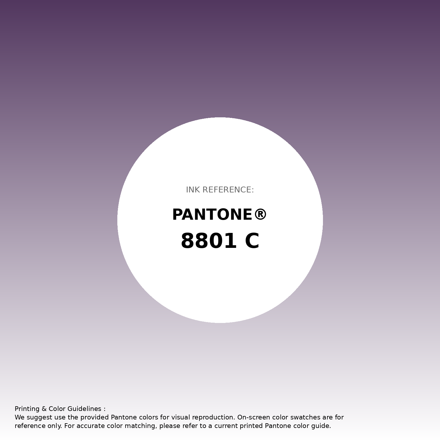Stunning gradient artwork featuring Pantone 8801 C Color | Hex color Code #52375f. Beautiful color transitions perfect for modern designs and backgrounds. #gradient #colorart #design #52375f