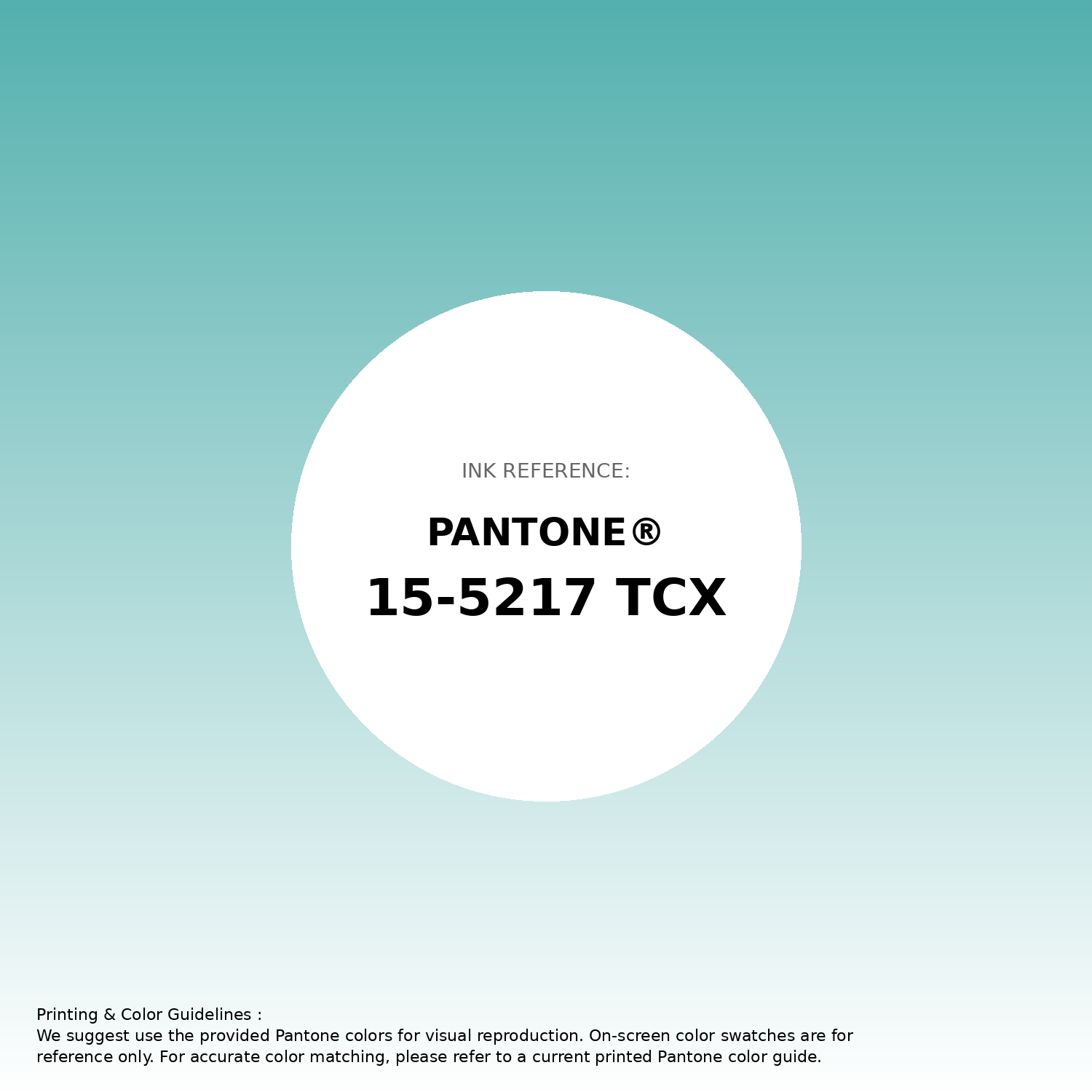 PANTONE COLOR INSPIRATION2007 フルセット Hex Color #53b0ae | Printing Match PANTONE 15-5217 TCX | Color
