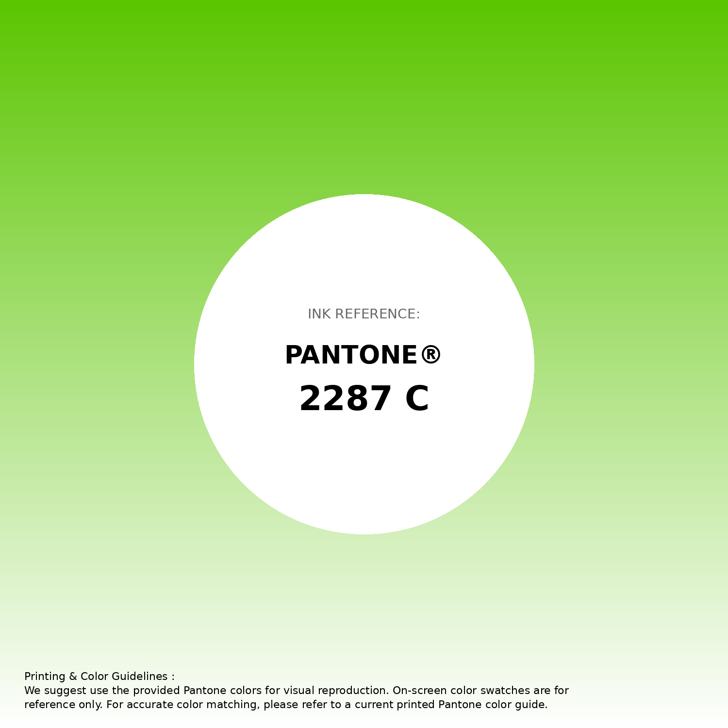 Stunning gradient artwork featuring Pantone 2287 C Color | Hex color Code #5bc500. Beautiful color transitions perfect for modern designs and backgrounds. #gradient #colorart #design #5bc500